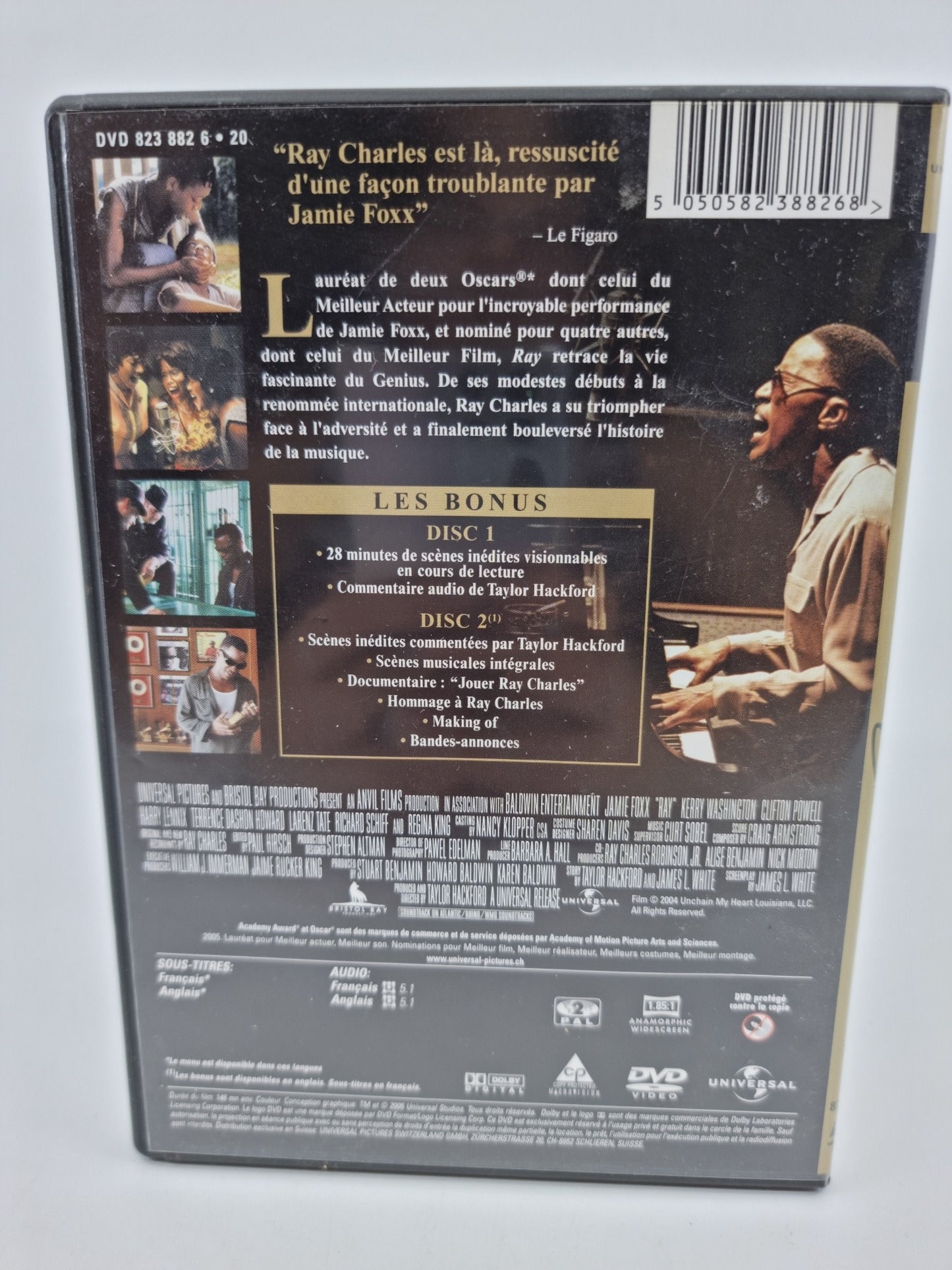 DVD - Ray Charles : découvrez sa vie exceptionnelle (Edition collector 2 DVD)