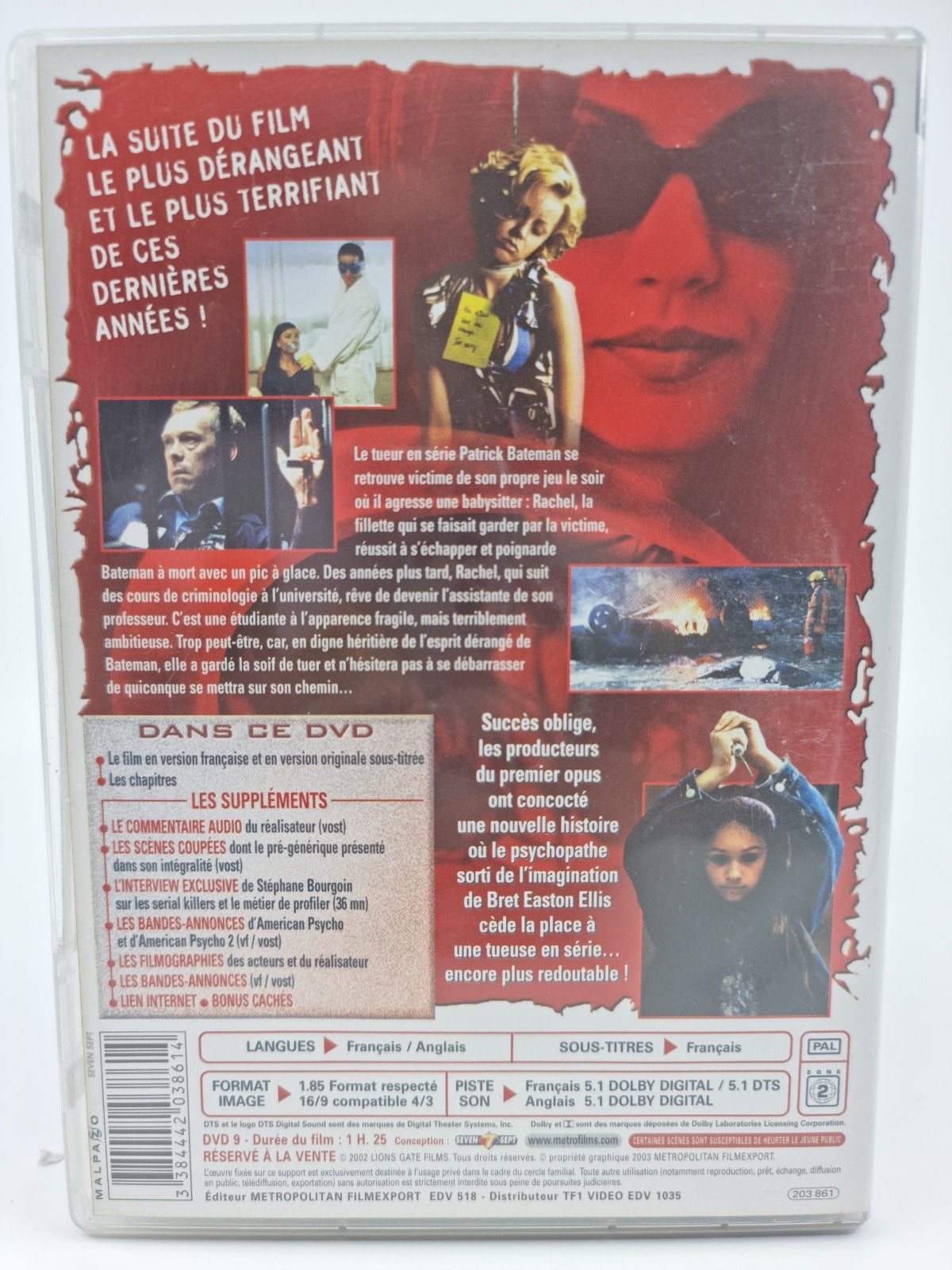 DVD - American Psycho 2