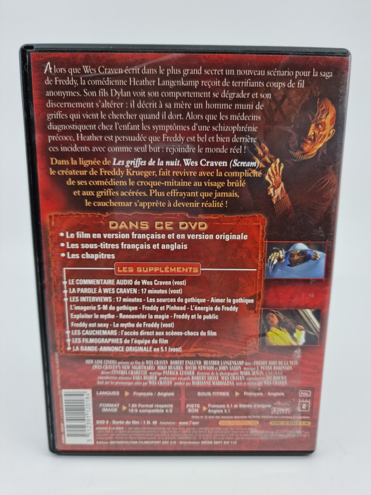 DVD Freddy, sort de la nuit – Edition prestige, version remasters