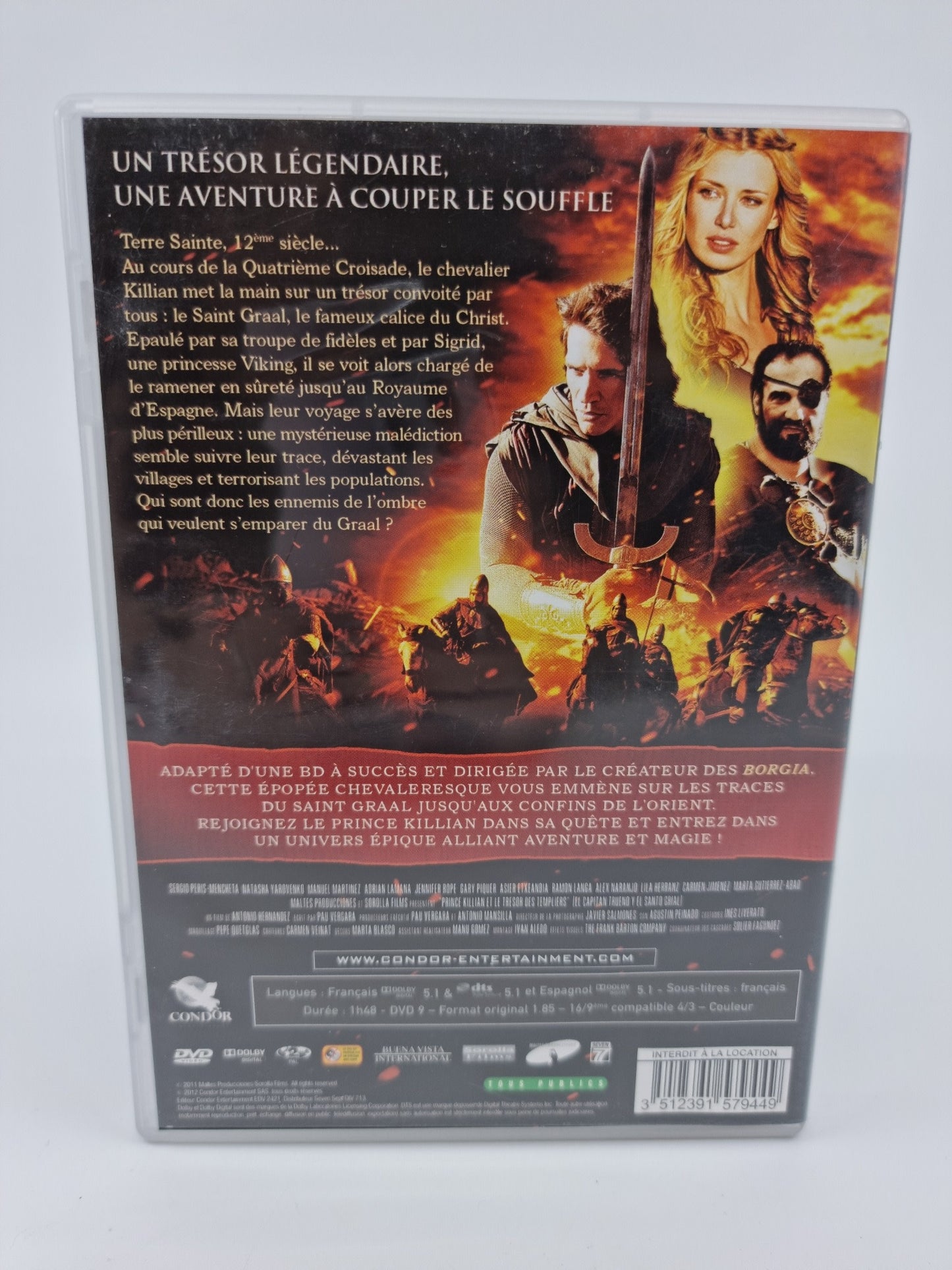 DVD - Prince Killian, le trésor des templiers