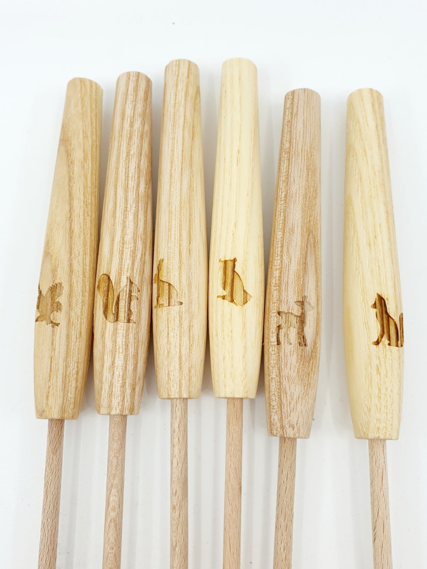 Brochettes à fondue en bois (6 pièces)