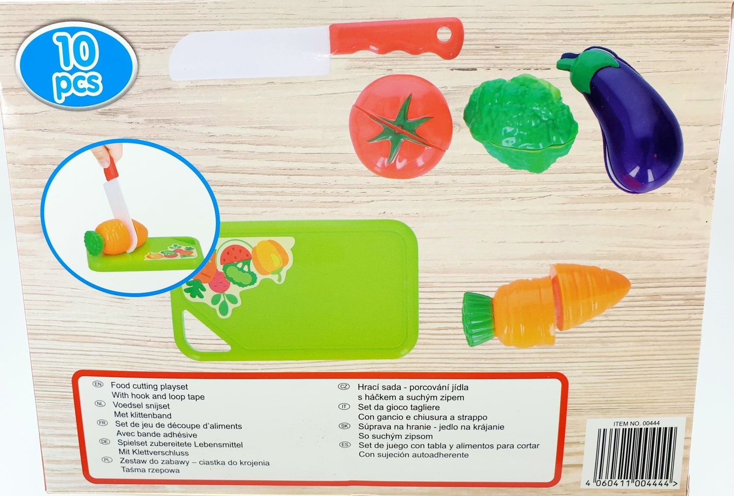 Jeu découpe d'aliments