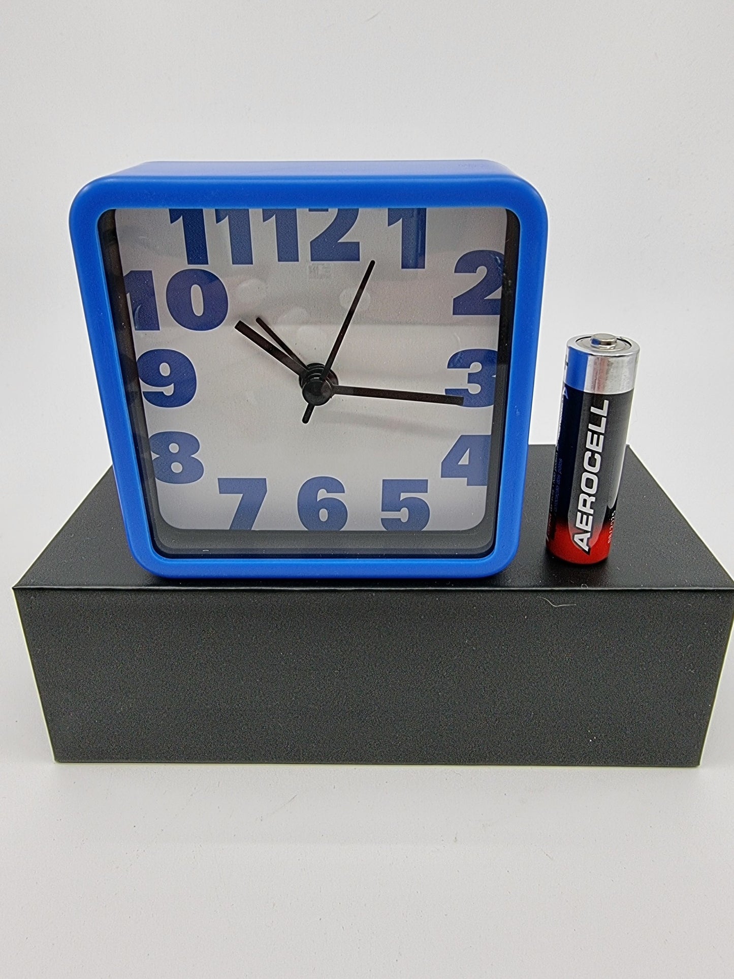 Réveil anti-bruit - bleu