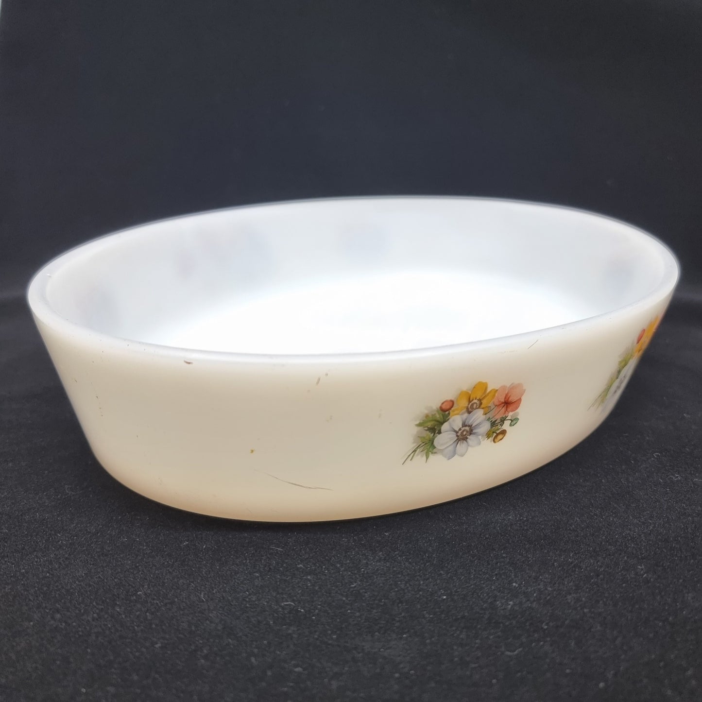 Plat de cuisson fleuris - Arcopal (2 pièces)