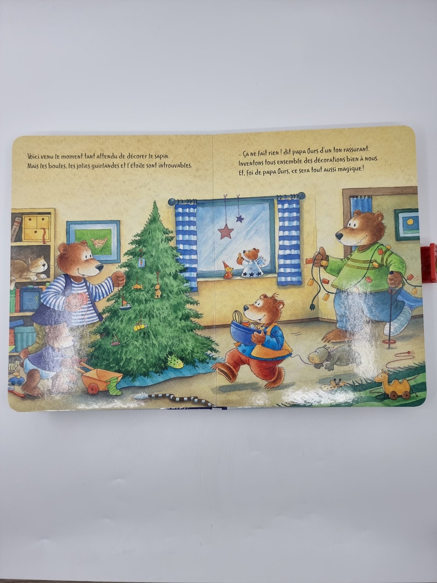 Livre - La famille ours et la magie de Noël + un CD contenant 8 chansons