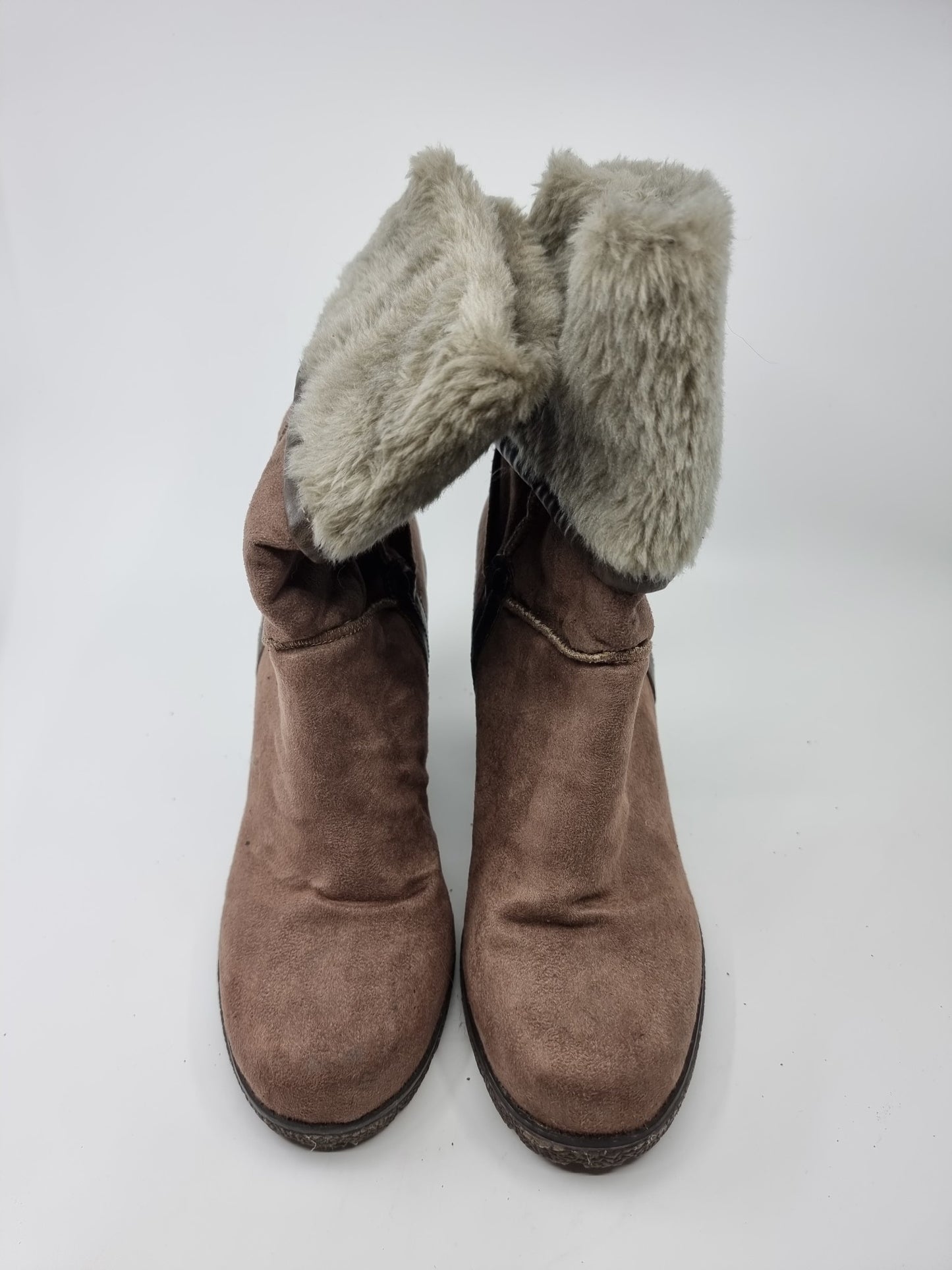 Bottine à fourrure - pointure 40