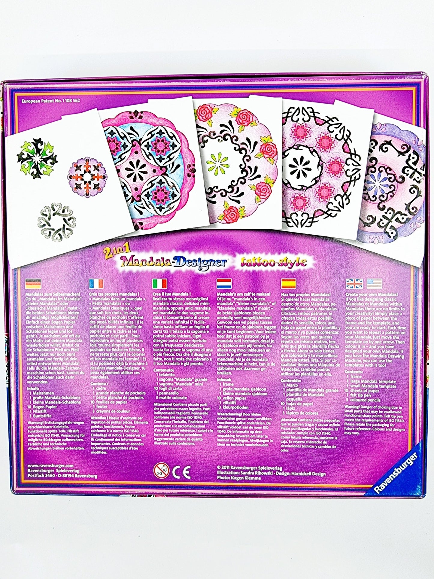 Mandala-Designer - Tattoo-style