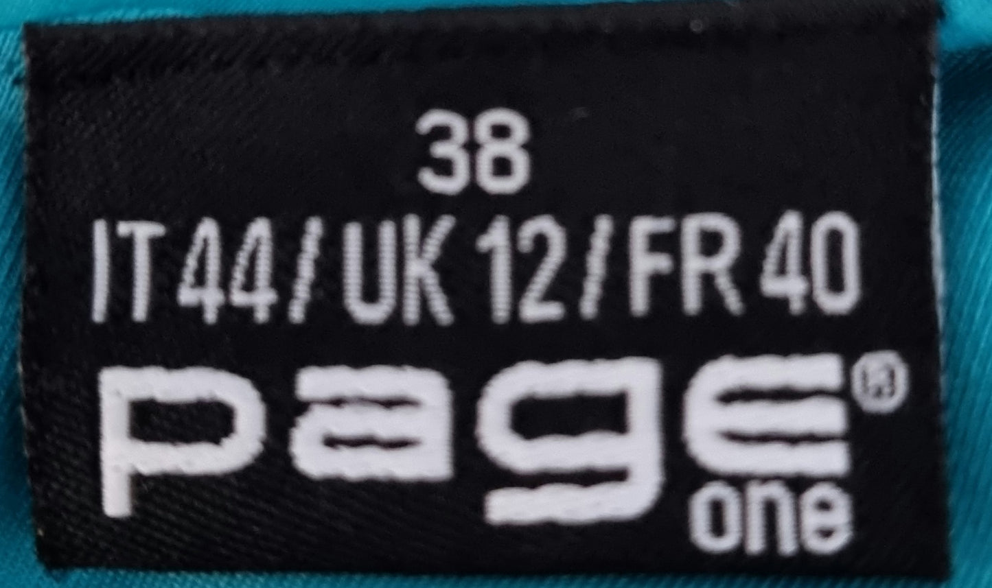 Robe d’été turquoise (SIZE : 38)