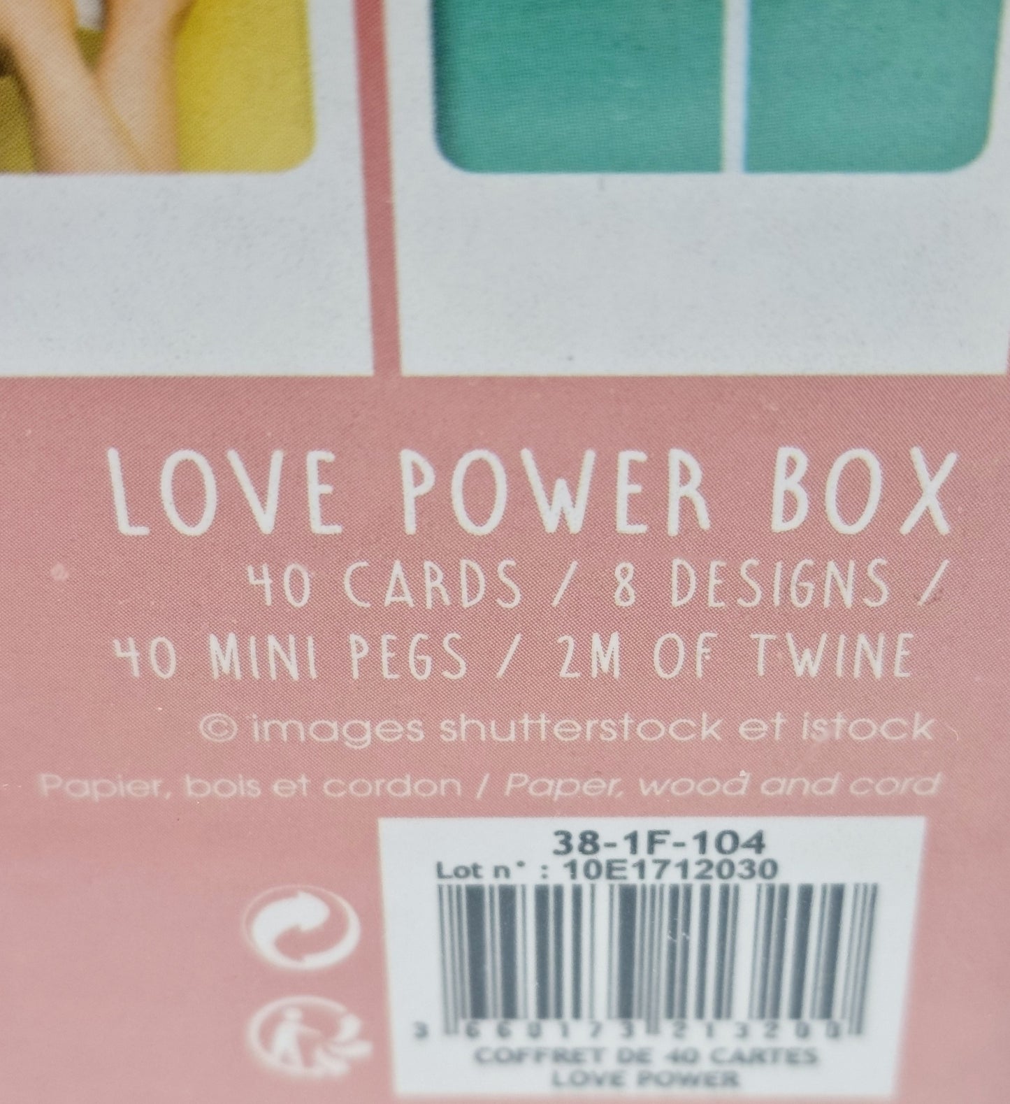 Coffret photos à suspendre