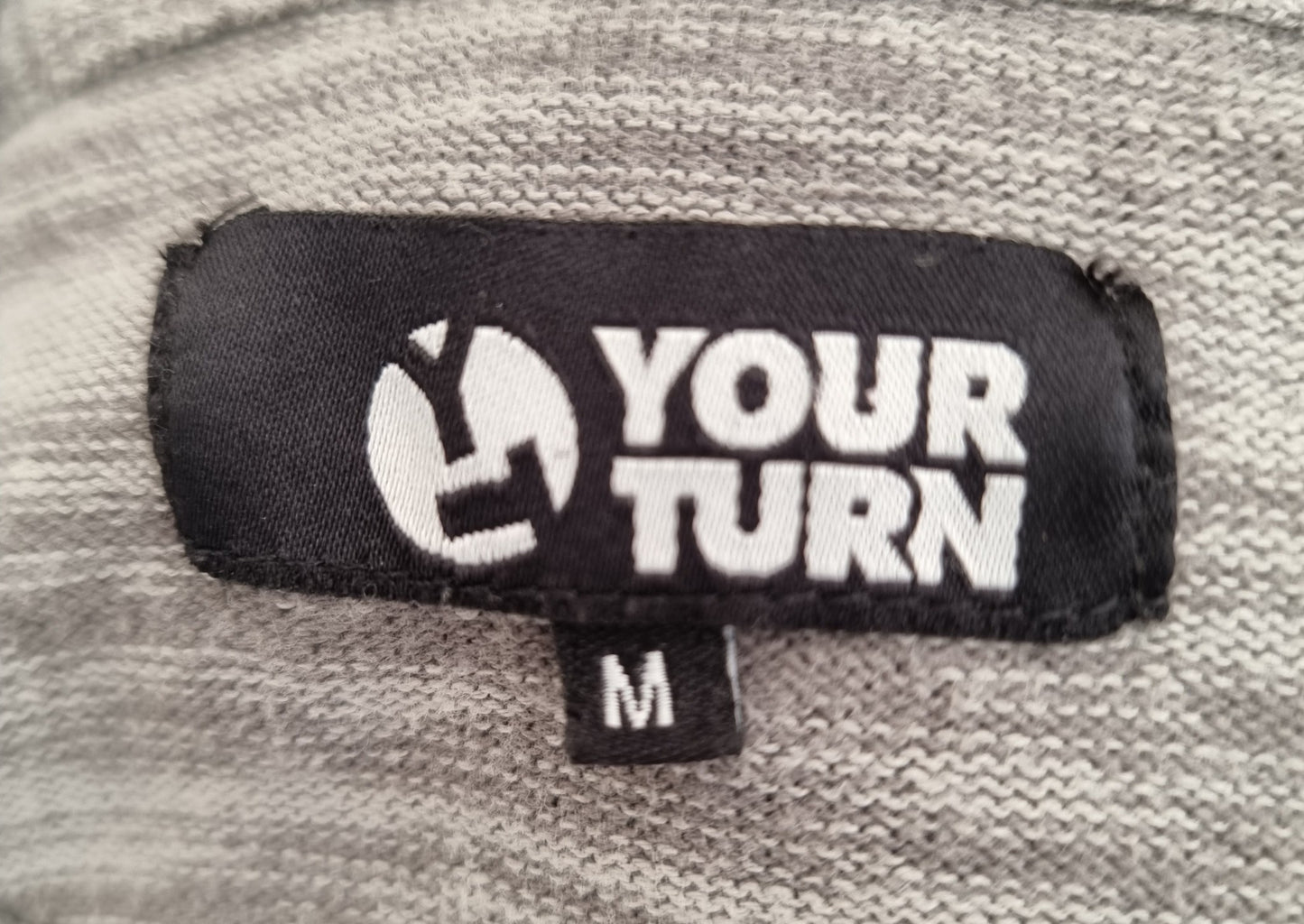 Pullover à capuche gis chiné (SIZE : M)