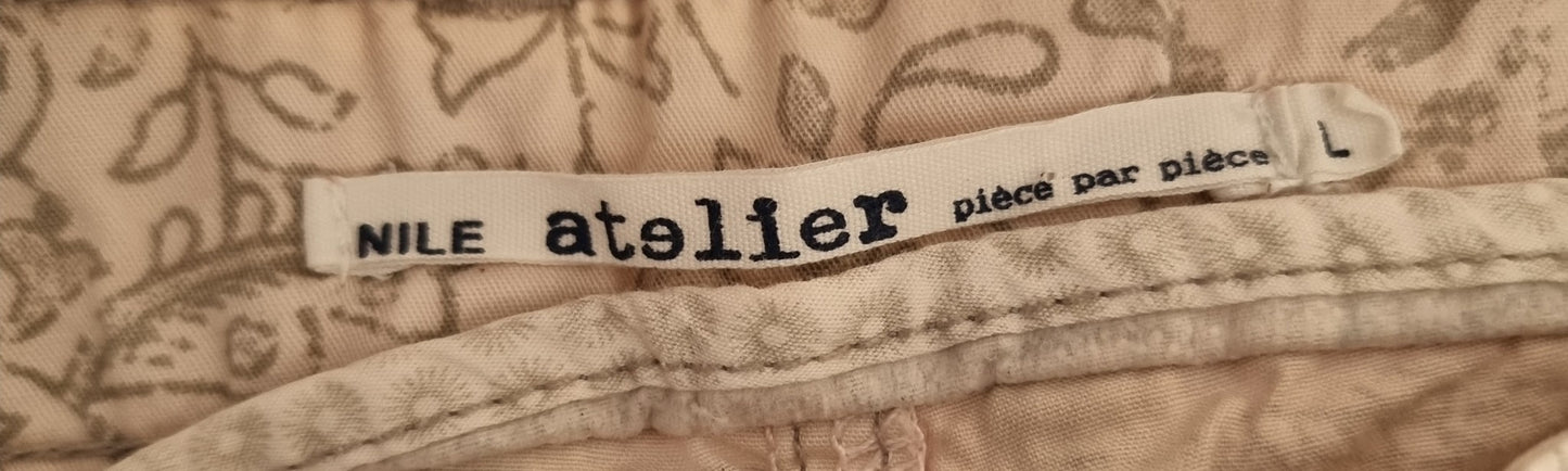 Pantacourt à motif soleil (SIZE : L)