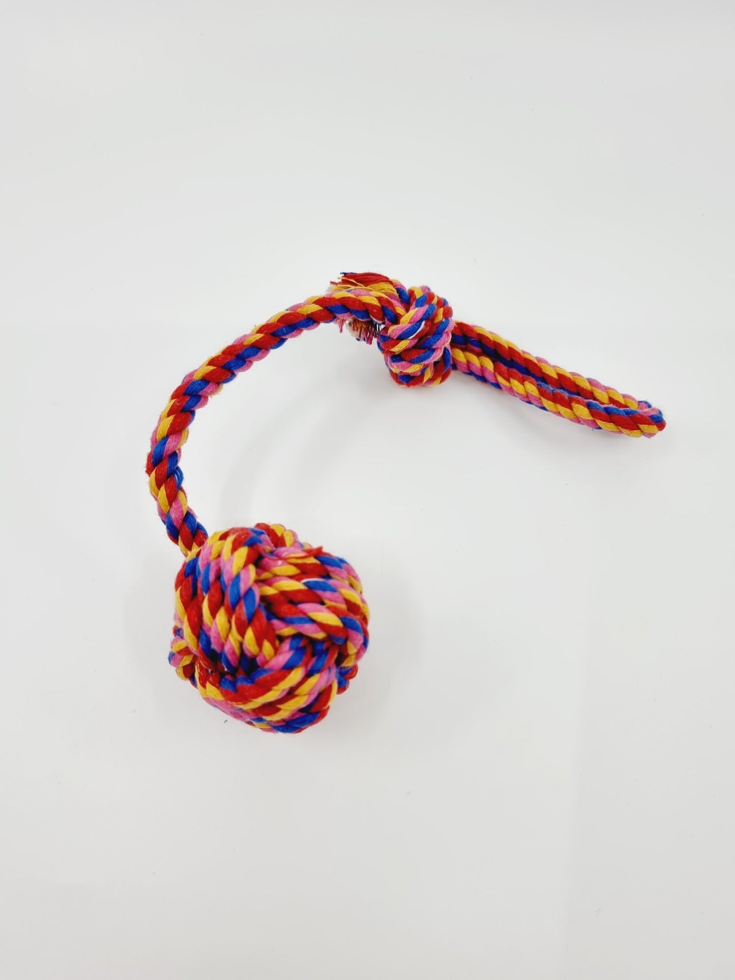 Jouet pour chien - corde avec balle