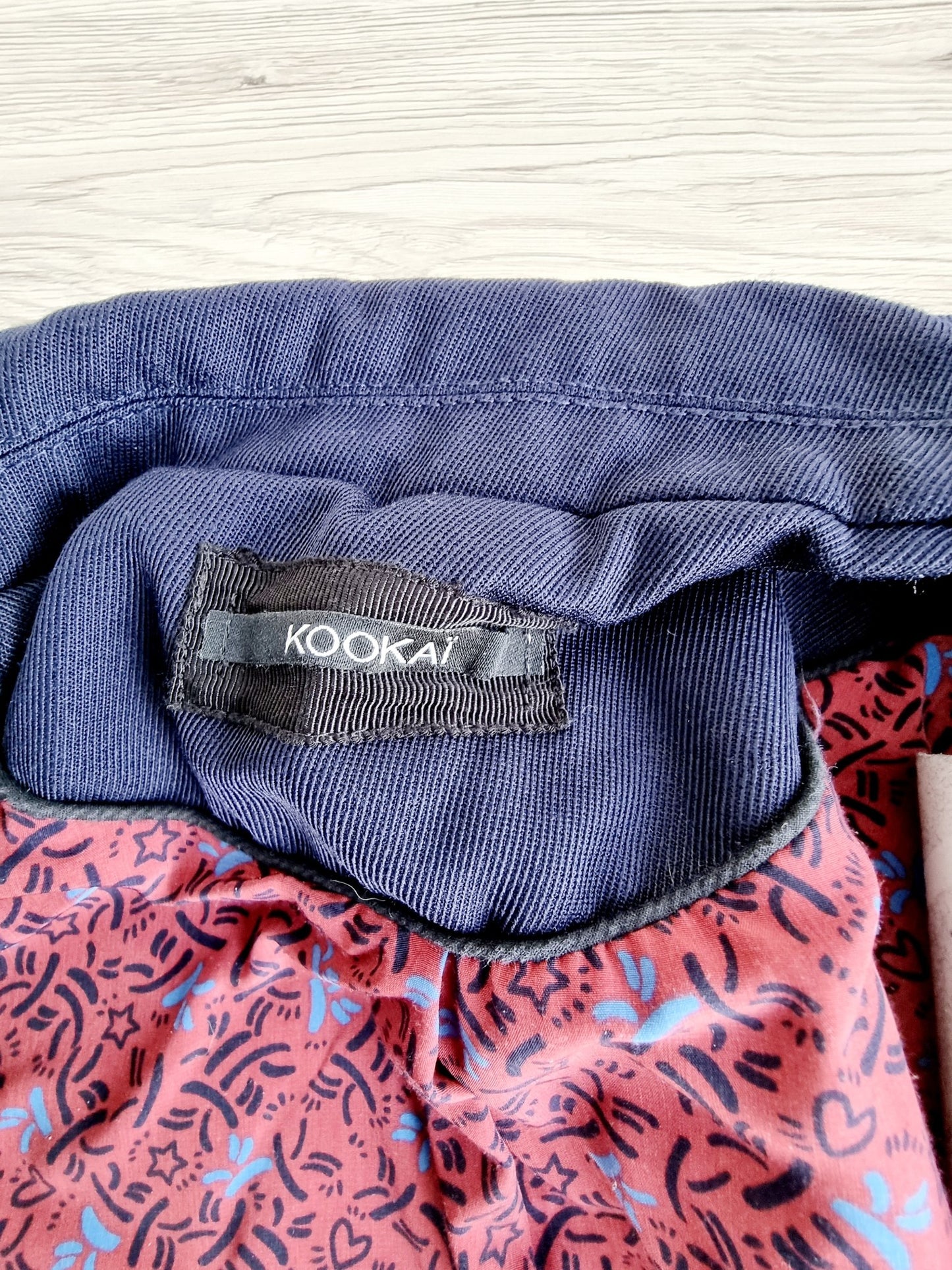 Tailleur blazer & jupe bleu marine (SIZE : 34)