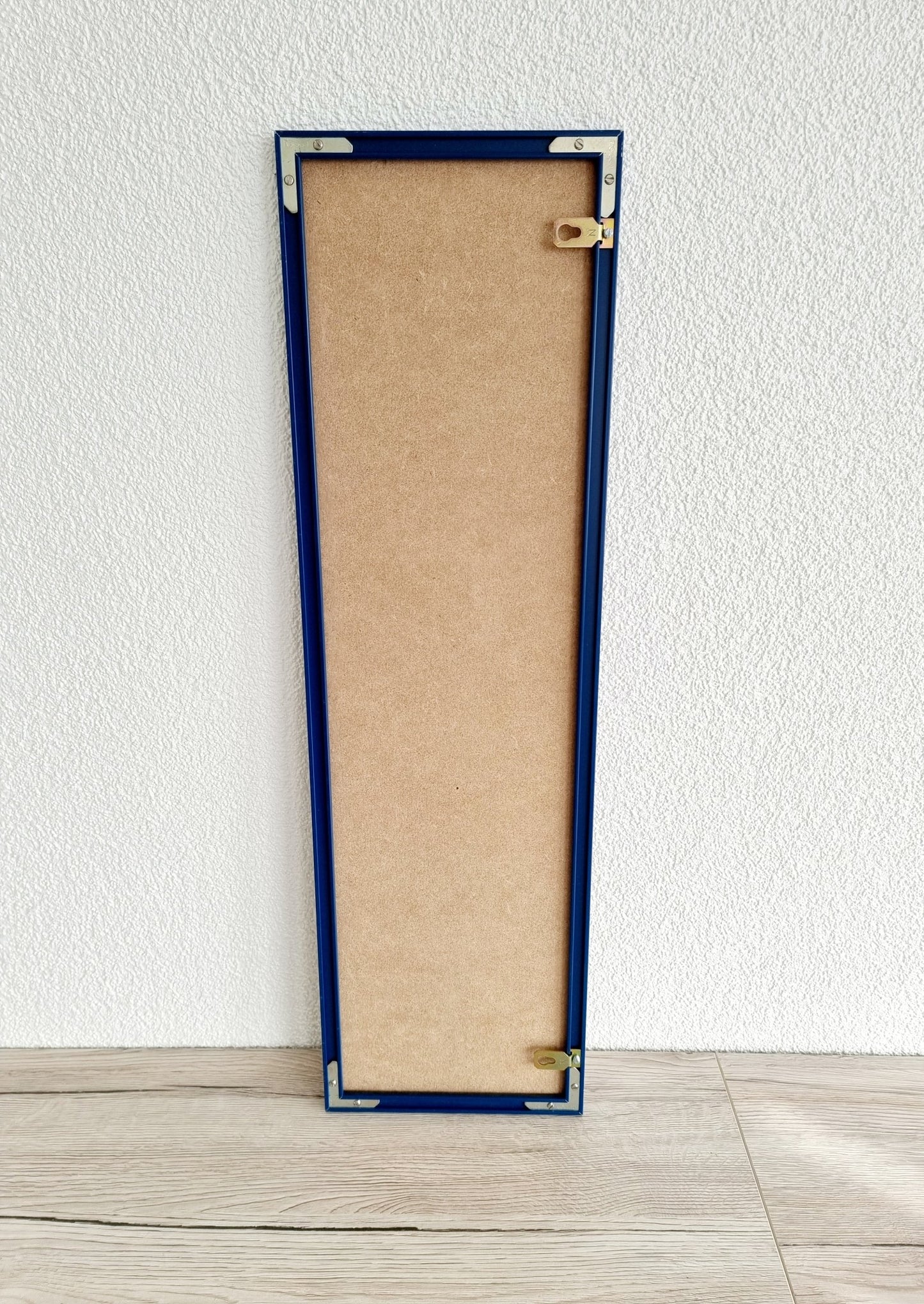 Cadre allongé bleu (63 x 18.5 cm)