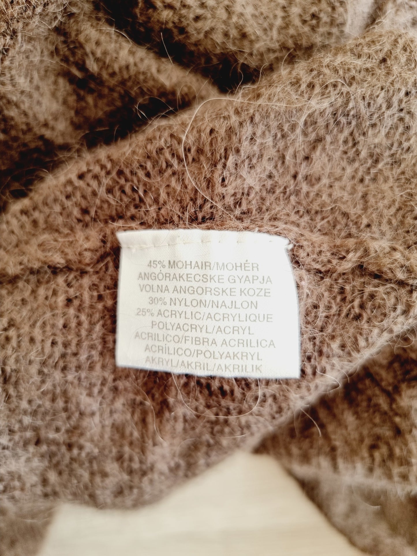 Jaquette marron à ficelle (SIZE : XL)