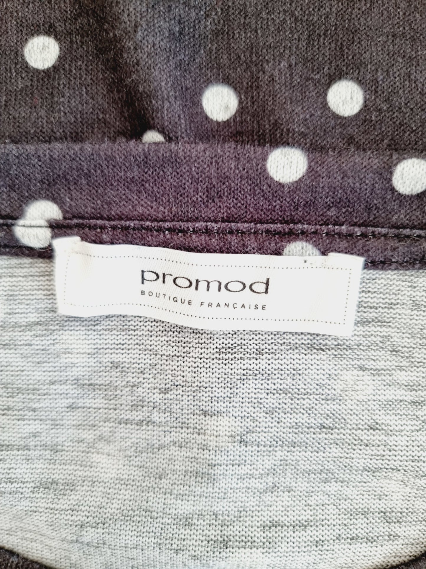 Pull à pois & manches bouffantes (SIZE : XL)