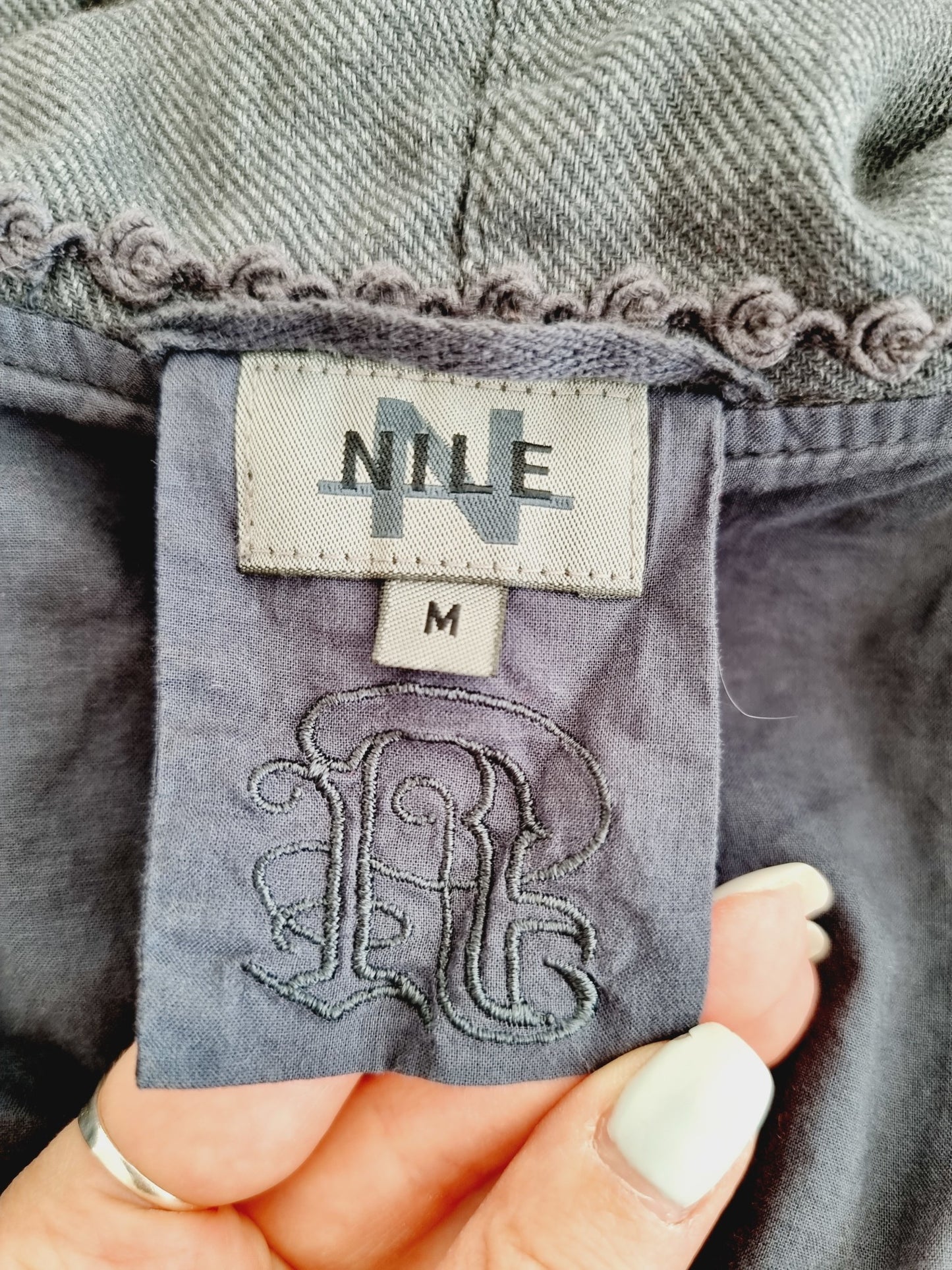 Manteau long à capuche NILE (SIZE : M)