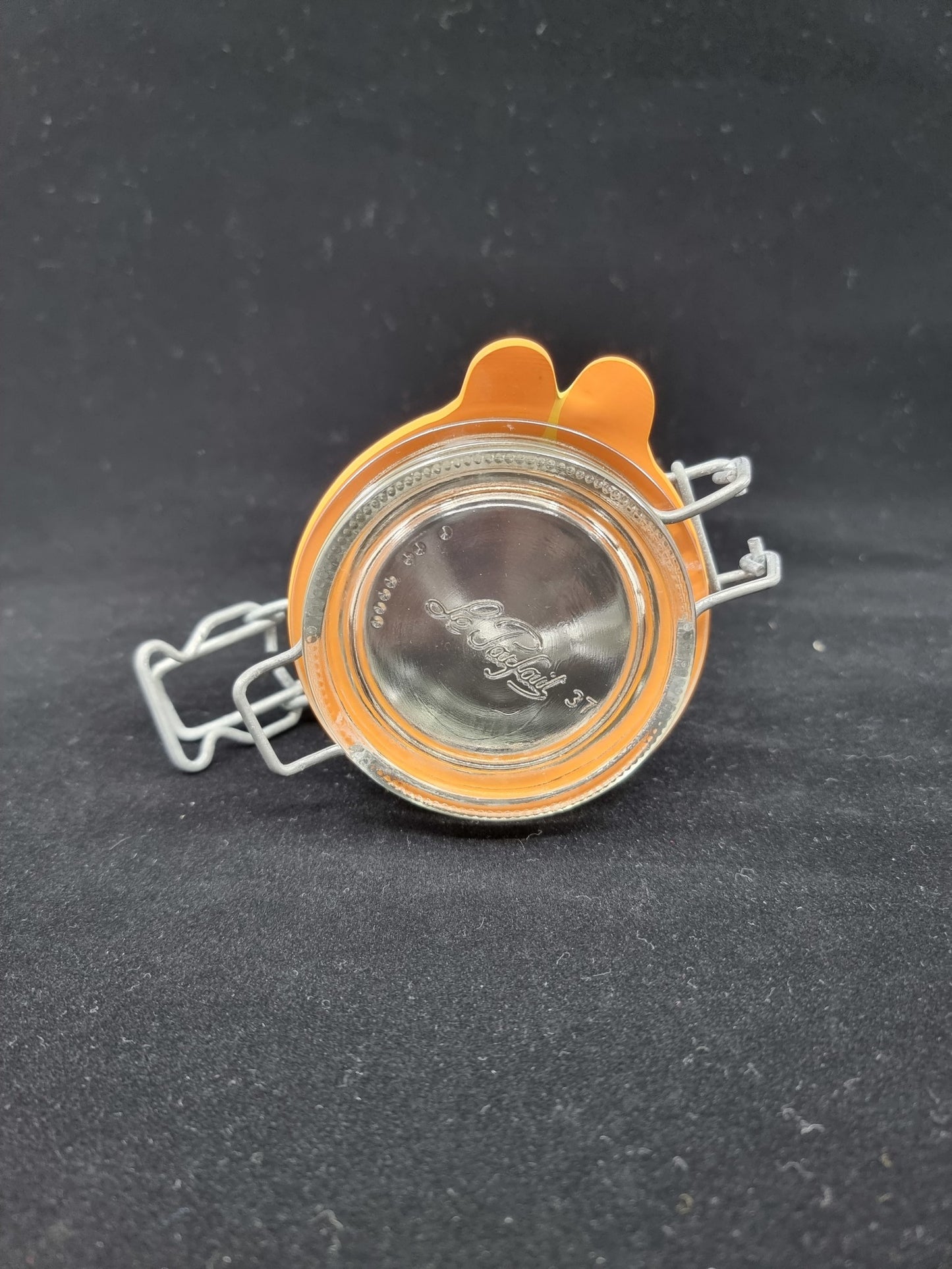 Bocal hermétique en verre - petit