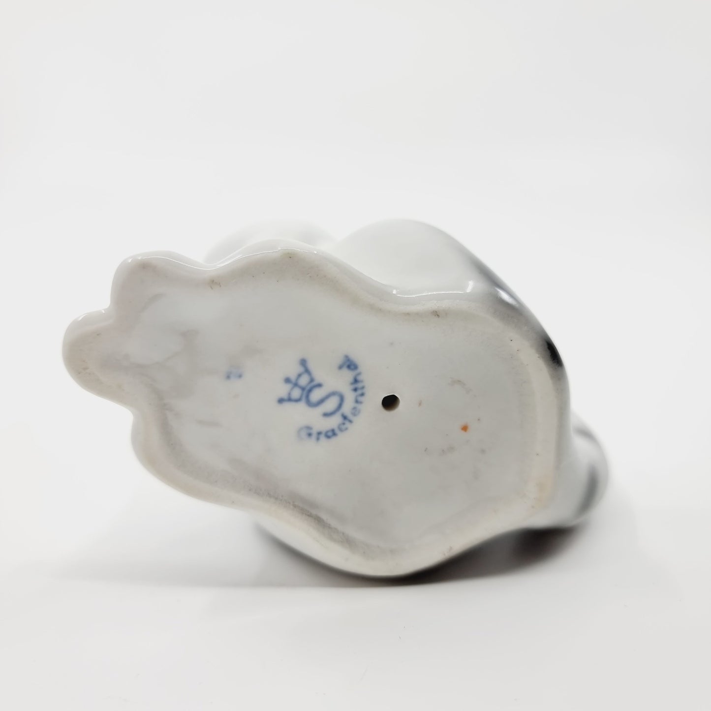 Chat gris/blanc au long cou (Modèle n°73)