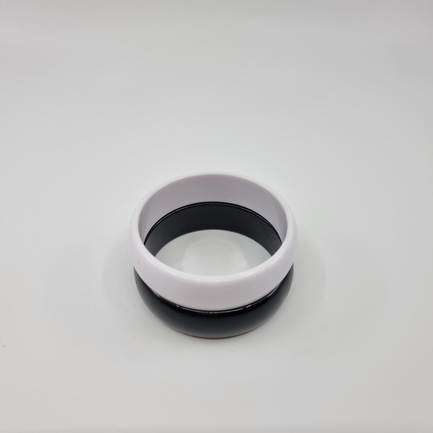 Bracelet duo noir & blanc