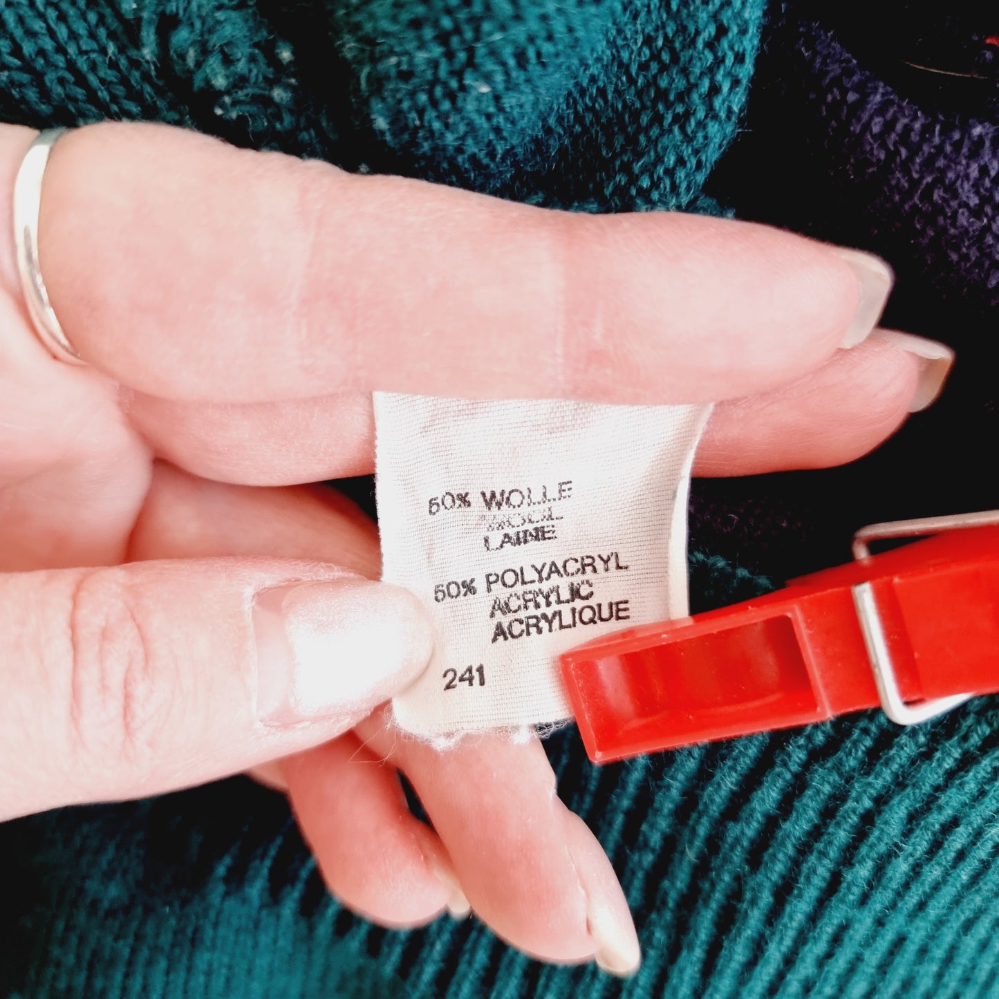 Pullover tricolore (SIZE : M)