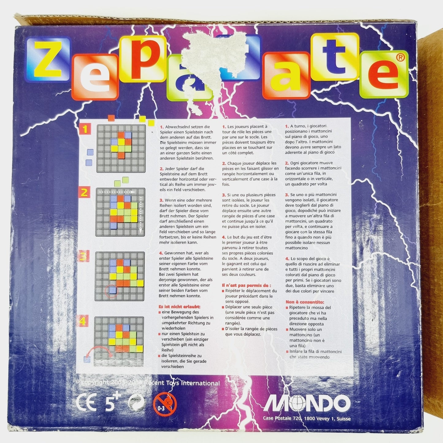 Zeparate jeu stratégique et tactique