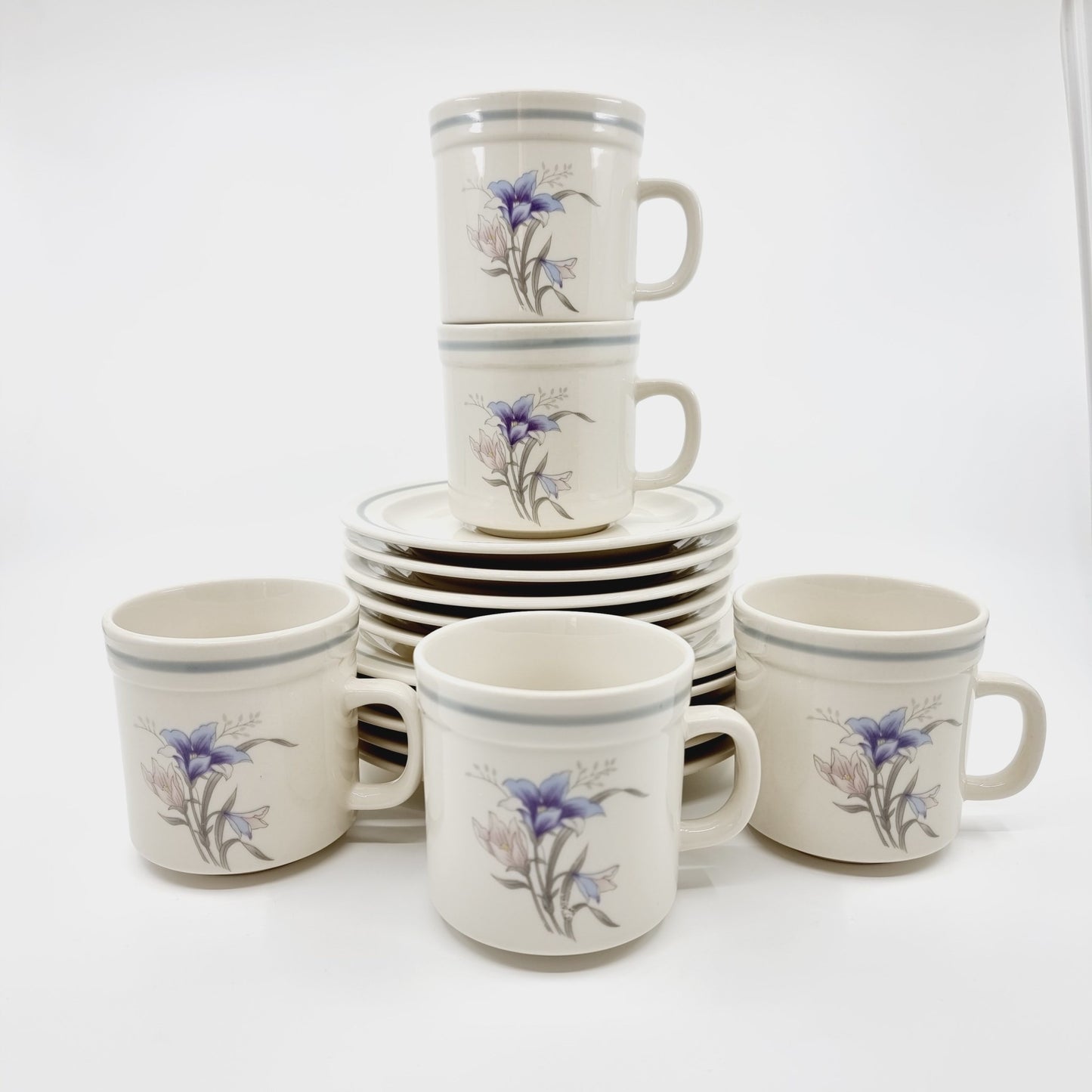 Service à dessert - Pauline (3x5 pièces)