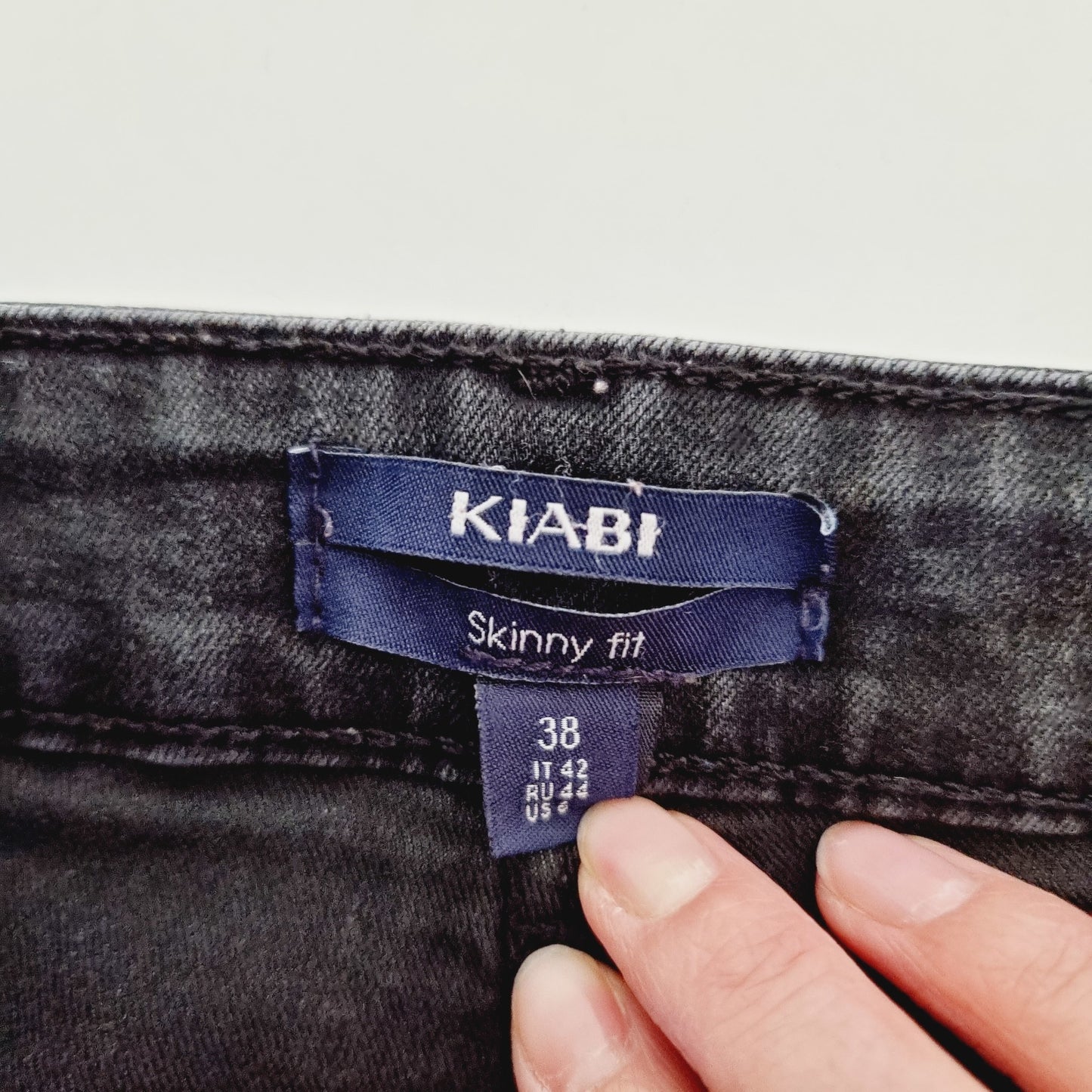 Jeans noir Skinny fit (SIZE : 38)