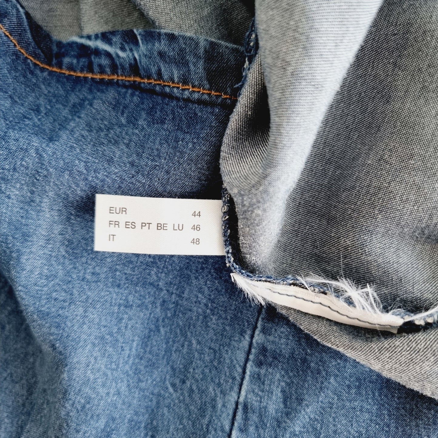 Robe manches longues en jeans (SIZE : EUR 44)