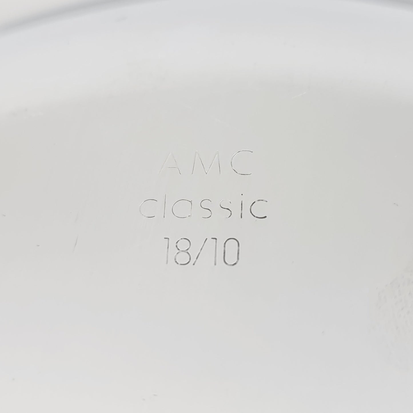 Plat de service creux AMC en inox (3 pièces)