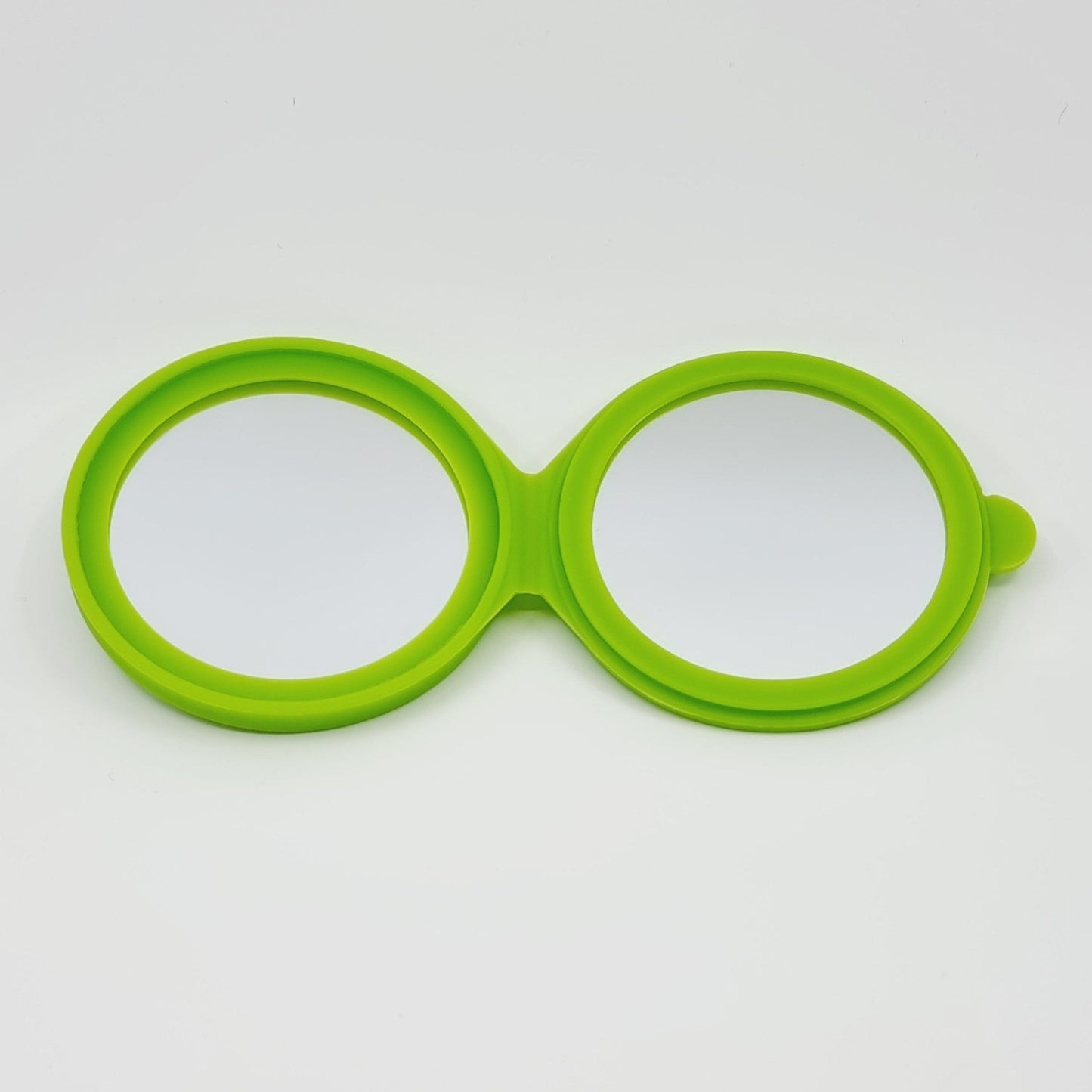 Miroir de poche en silicone - vert