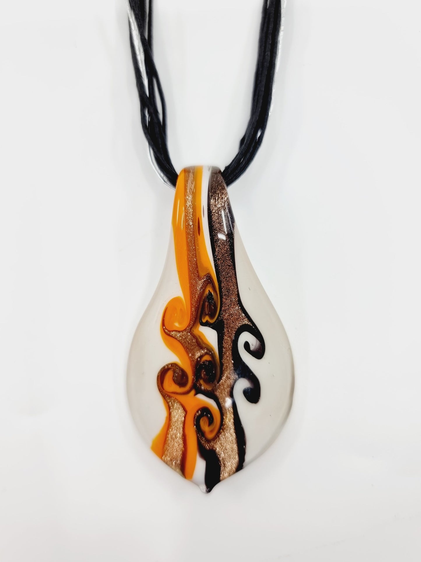 Collier - Pendentif en verre de Murano