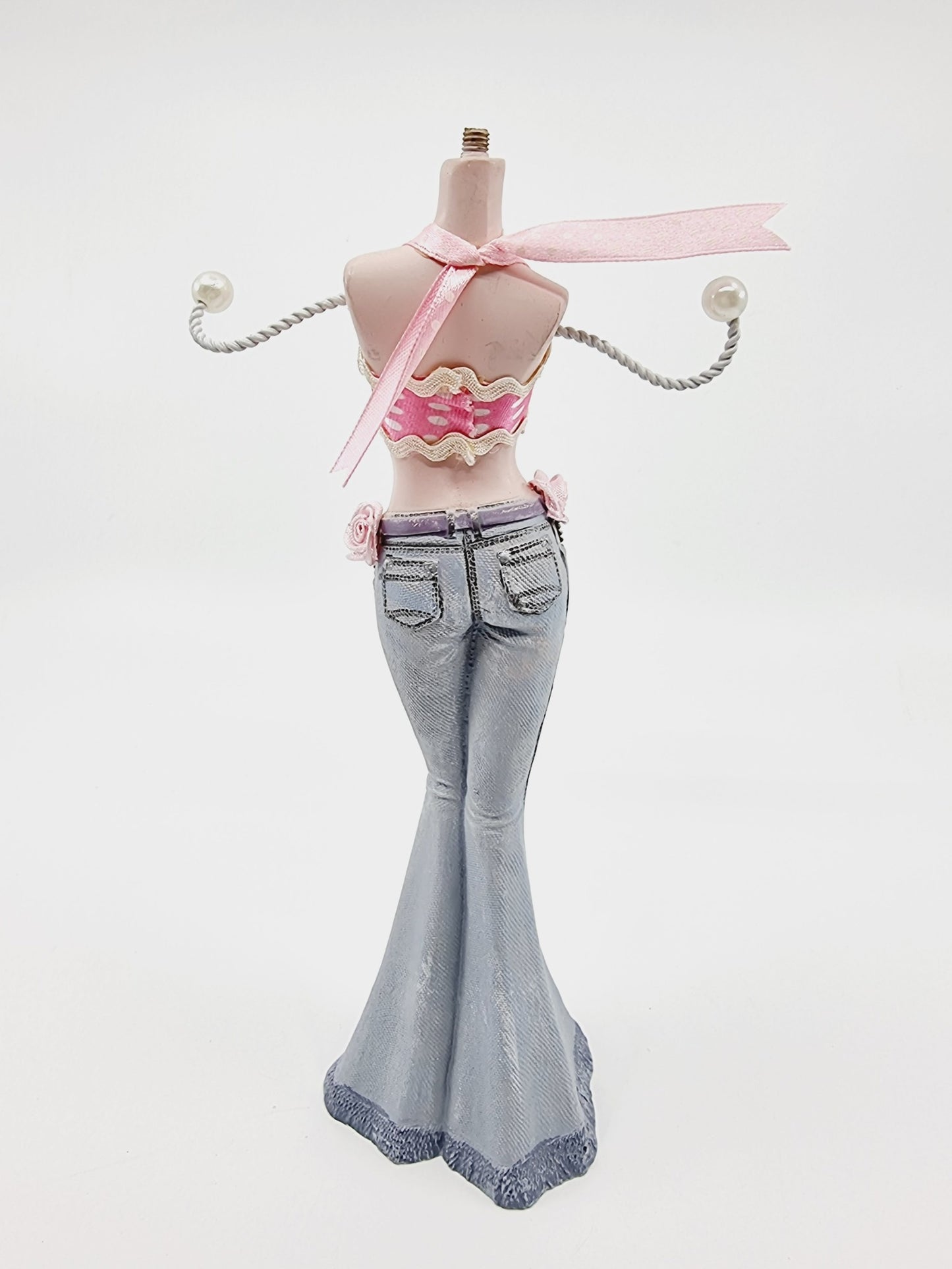 Support à bijoux - jeans