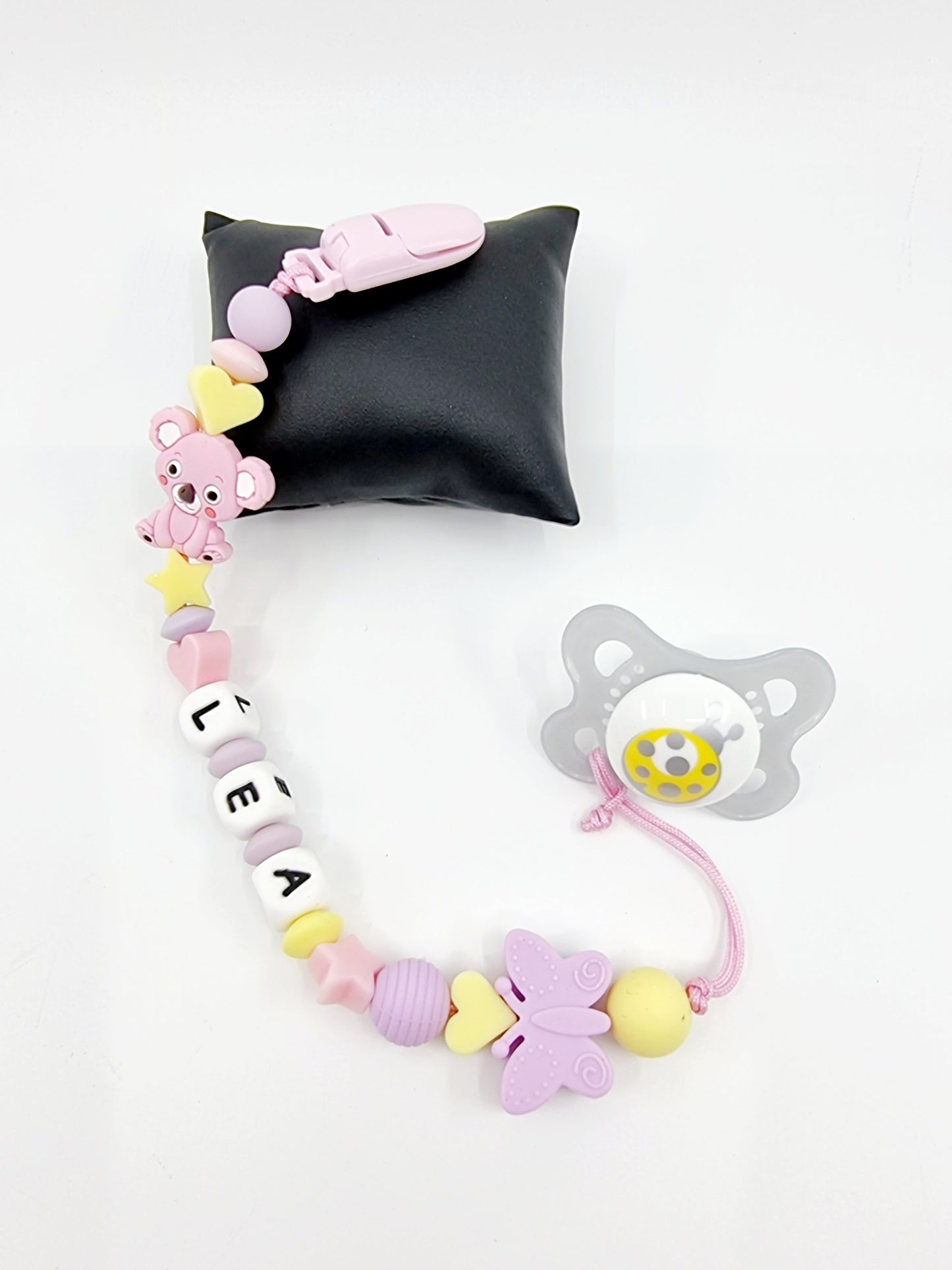 Attache-tétine - Koala/Papillon