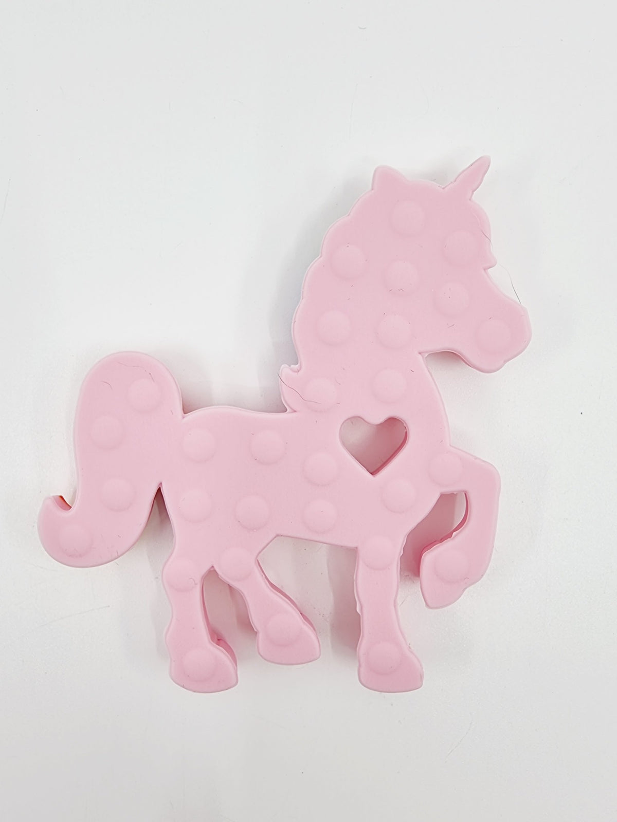 Jouet de dentition en silicone - Licorne rose