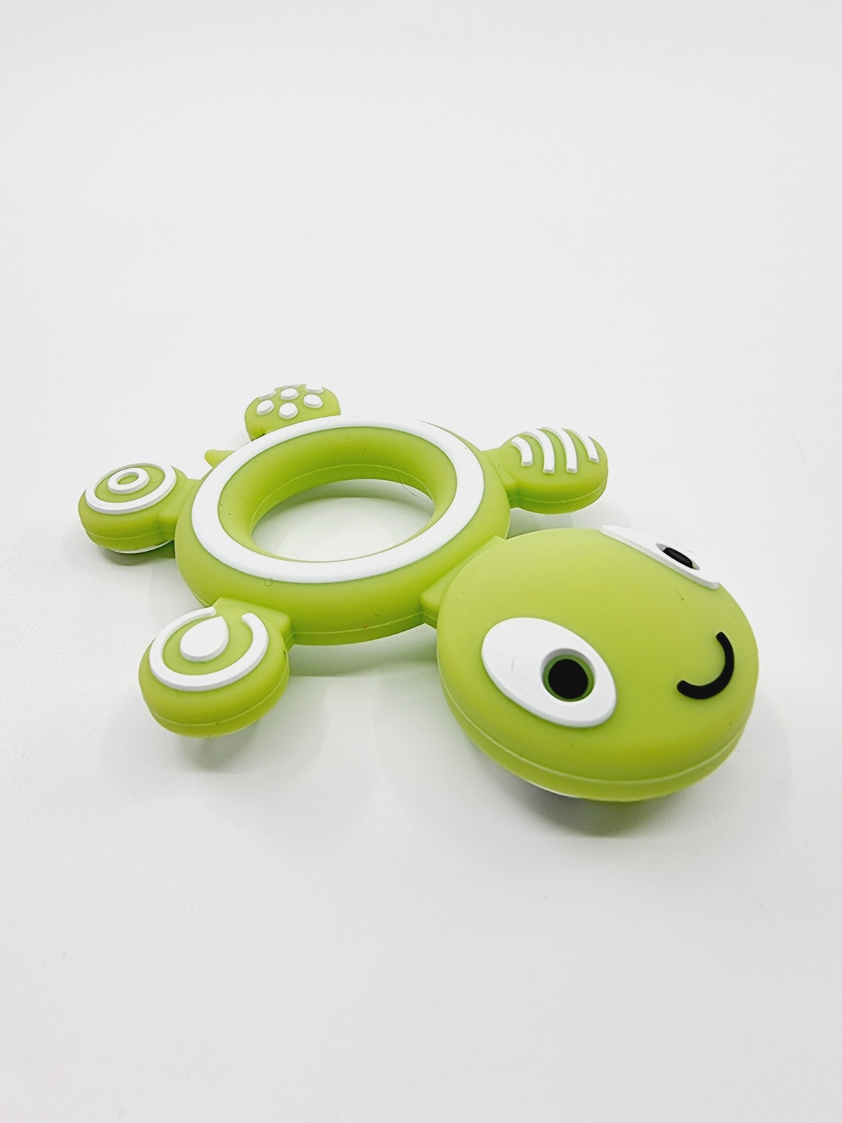 Jouet de dentition en silicone - Tortue verte