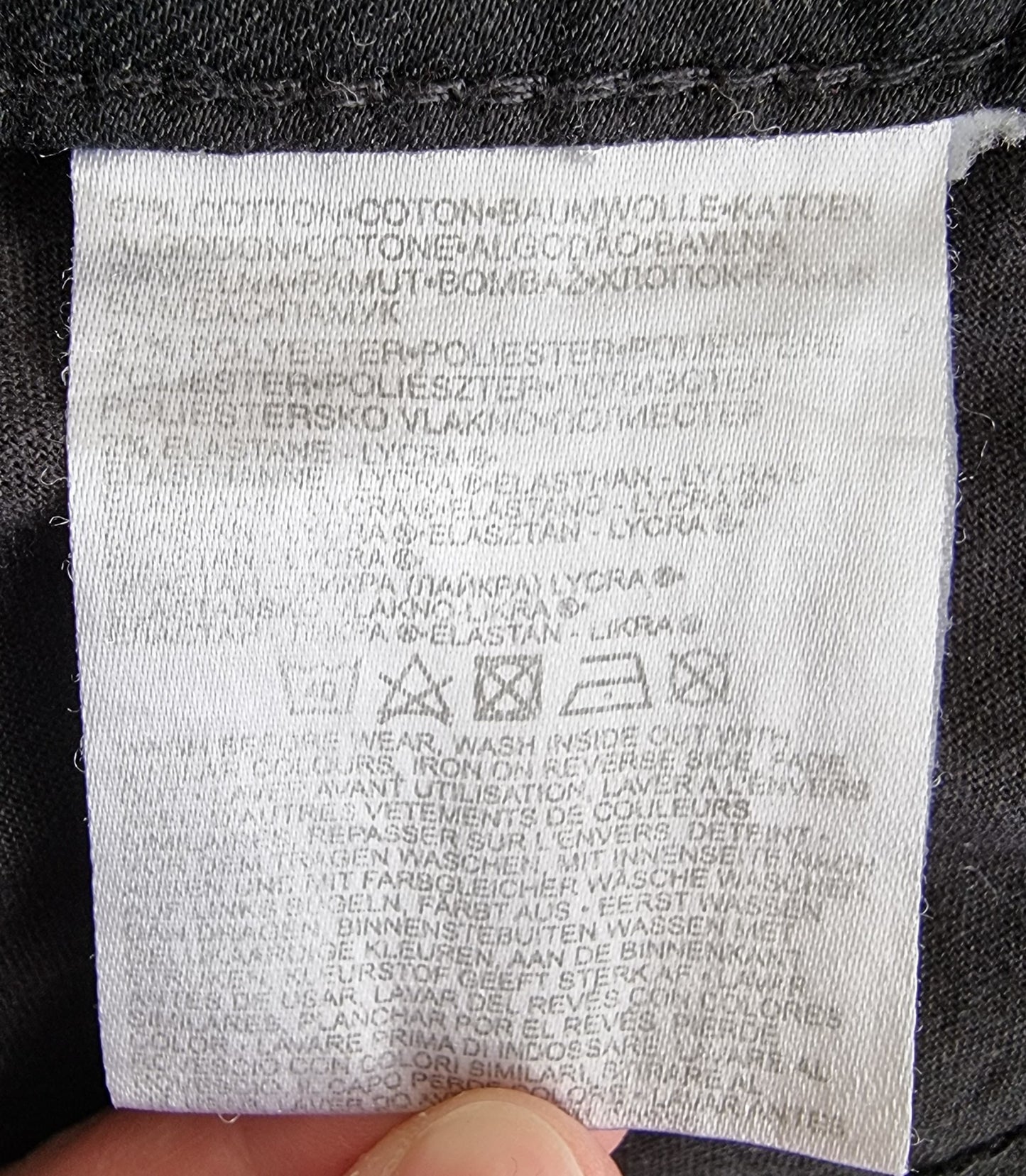 Short en jeans noir (SIZE : 34)