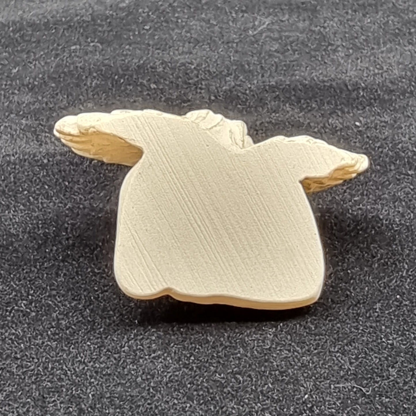 Tête d'ange penseur