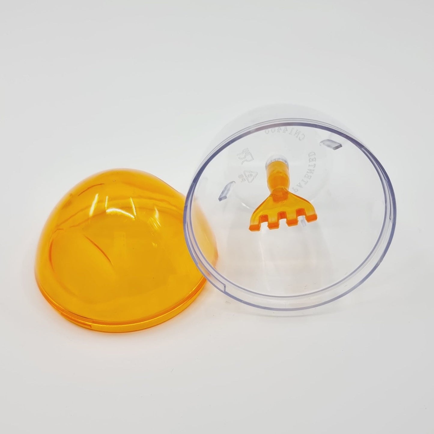 Batteur/Shaker à oeufs - Orange