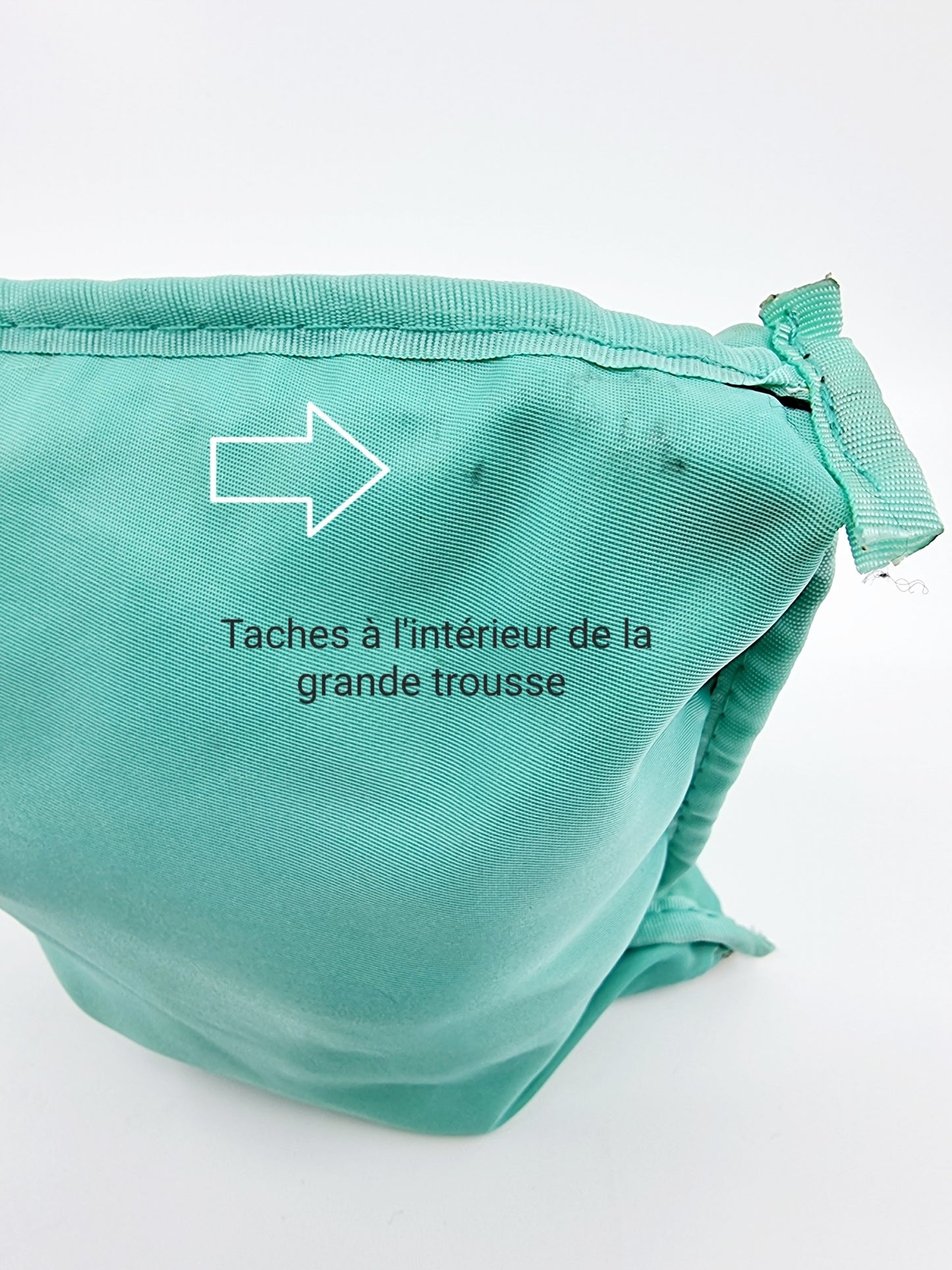 Trousse de toilette avec anneaux en métal (2 pièces)