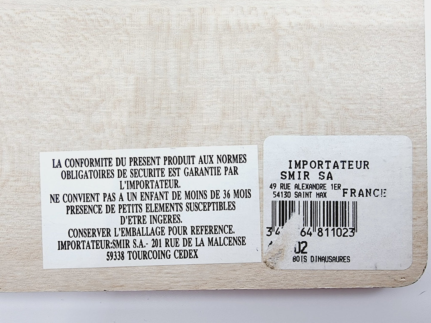 Puzzle en bois - Dinosaures