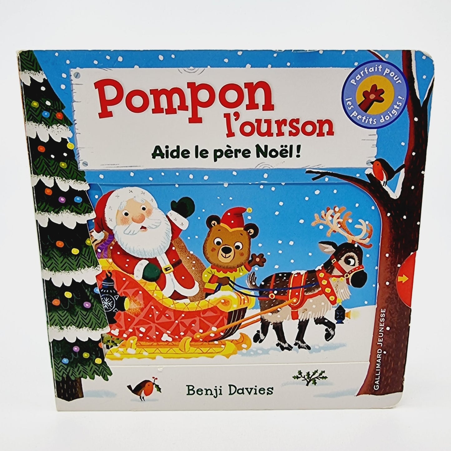 Livre-Jeu - Pompon l'ourson, aide le père Noël !