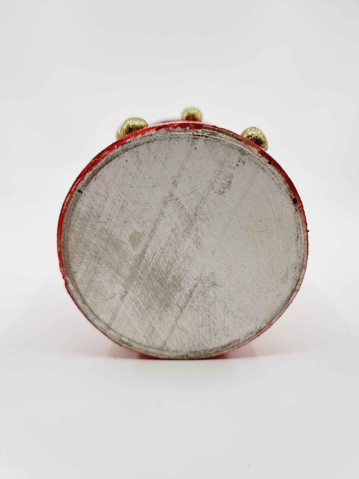 Lanterne rouge de Noël avec bougie - Etoile