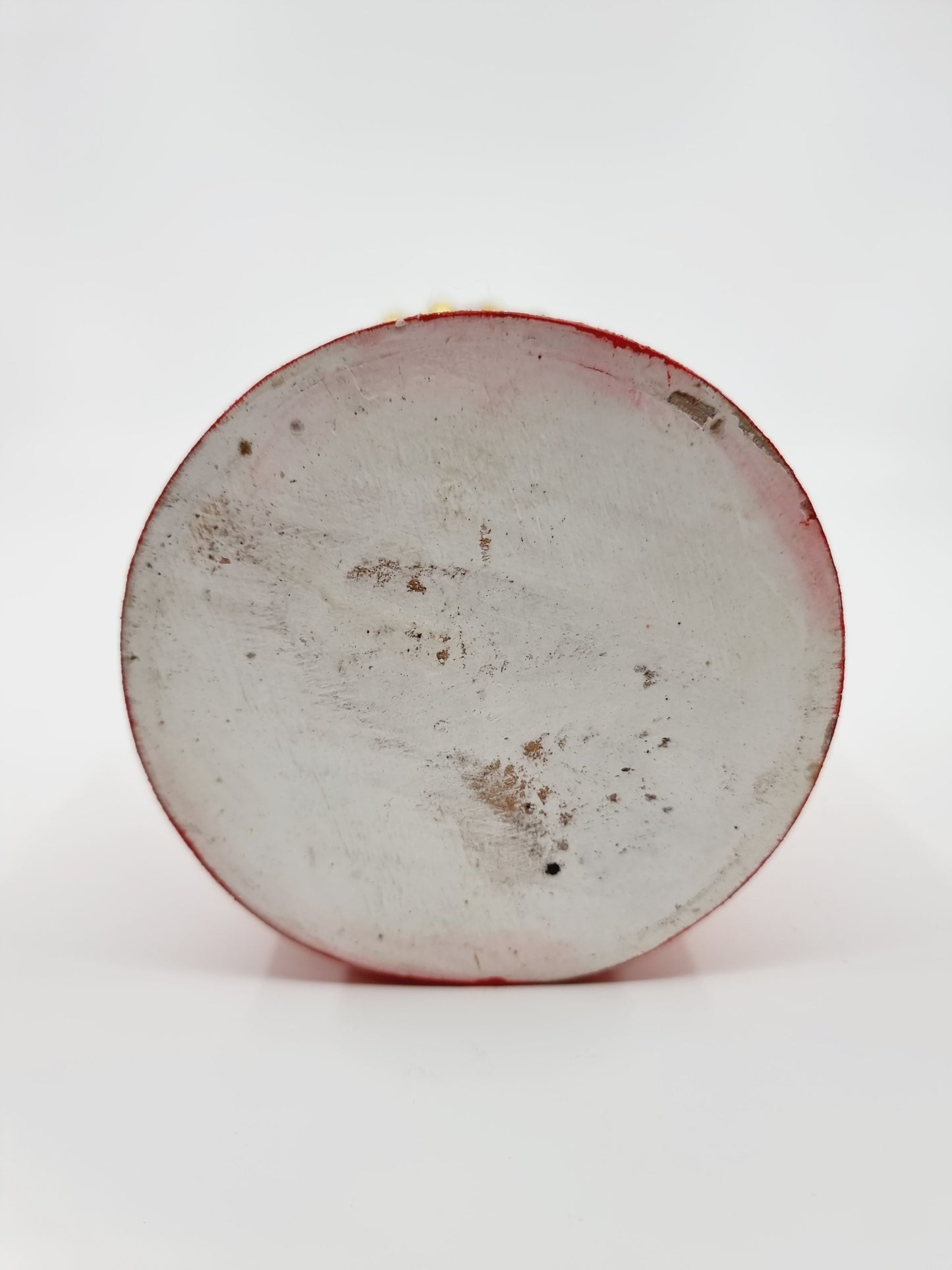 Lanterne rouge avec bougie - Coeur