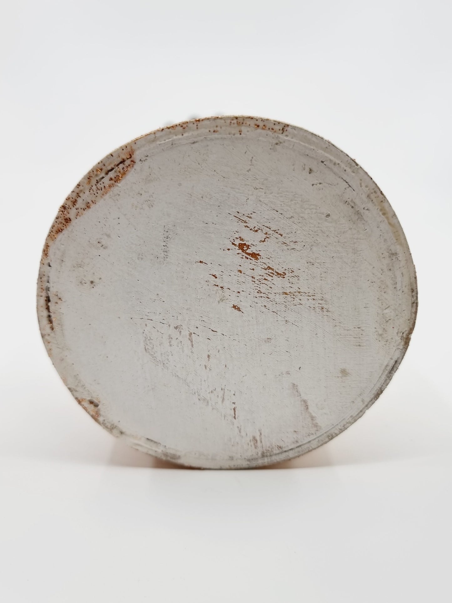 Lanterne cuivrée avec bougie cuivrée - Coeur