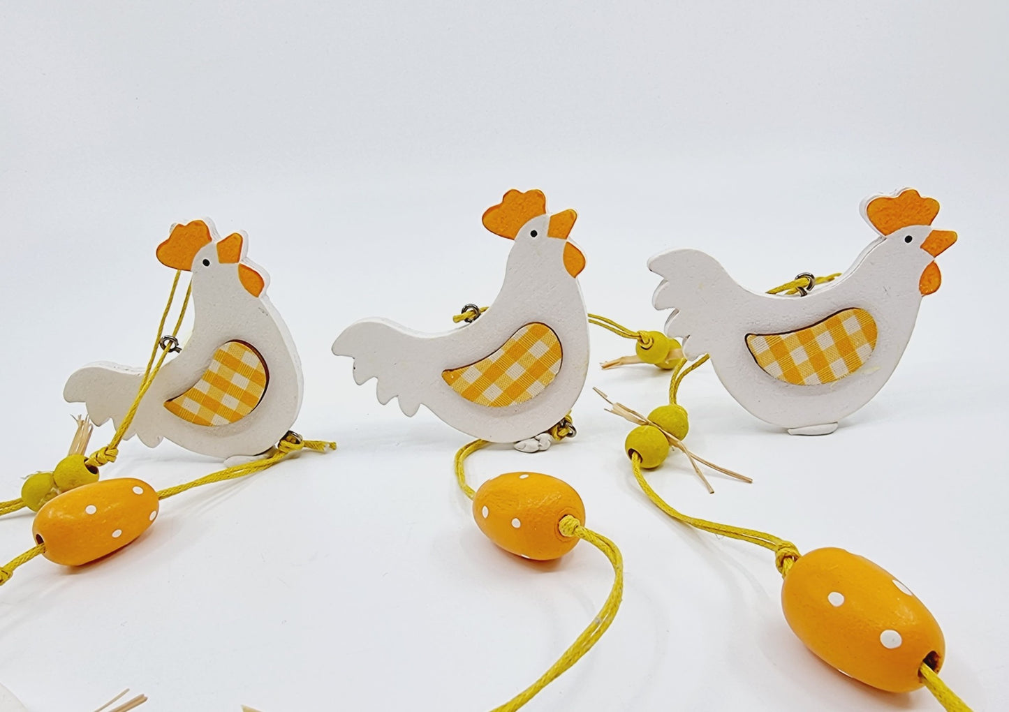 Guirlande de Pâques - Poules (2 pièces)