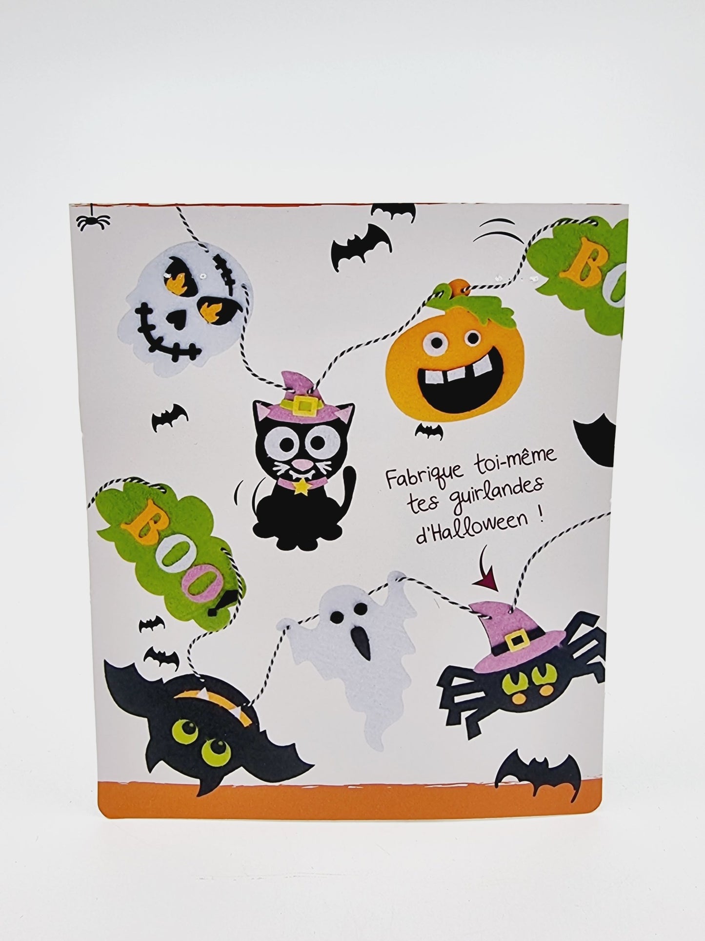 Kit fabrique toi-même tes guirlandes d'Halloween