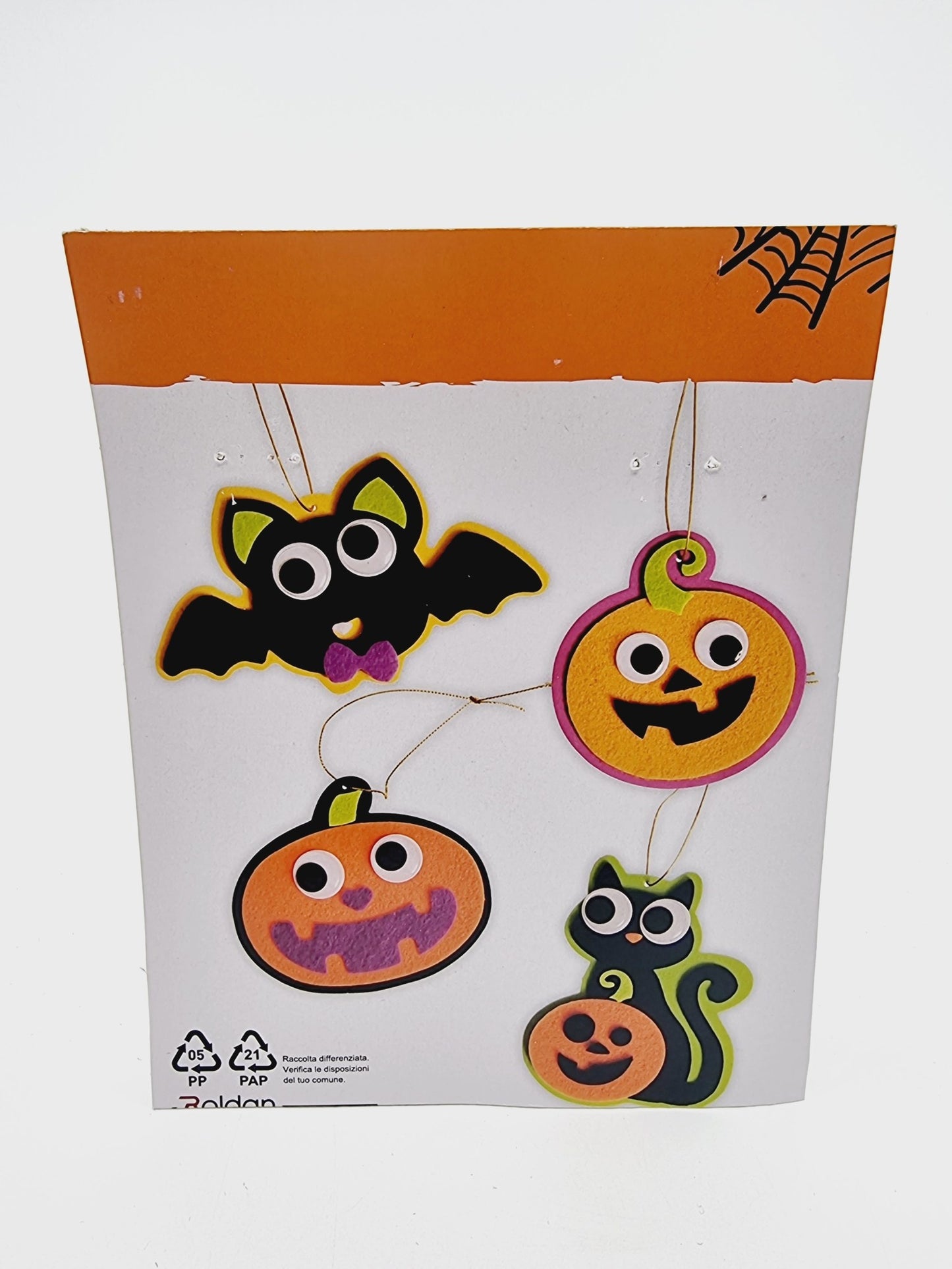 Kit de 4 suspensions d'Halloween à assembler