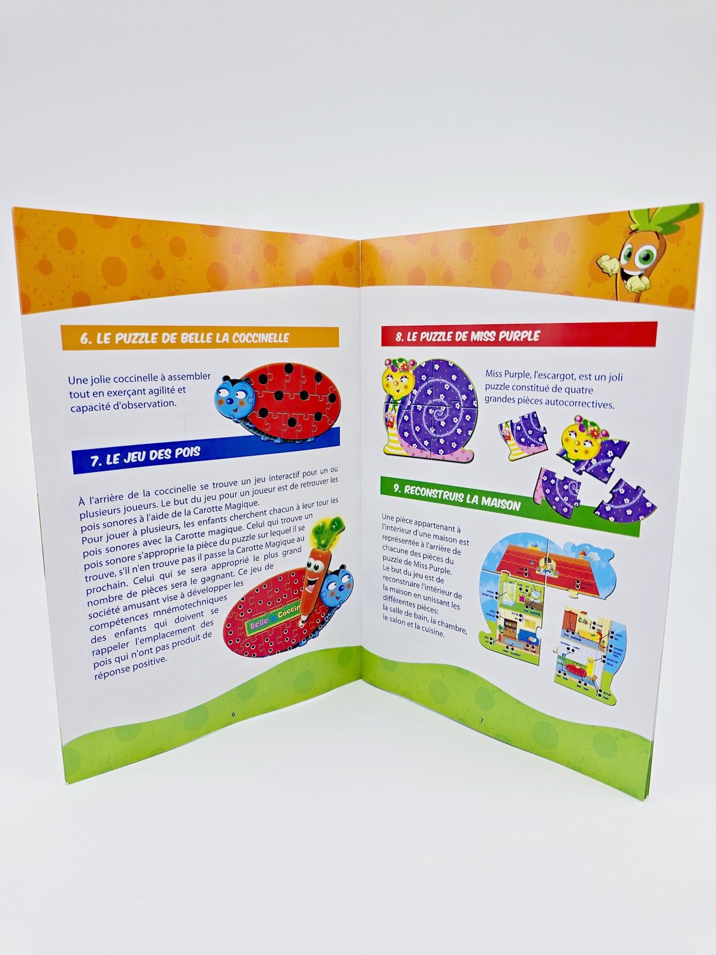 Laboratoire 20 jeux avec Carotte Magique