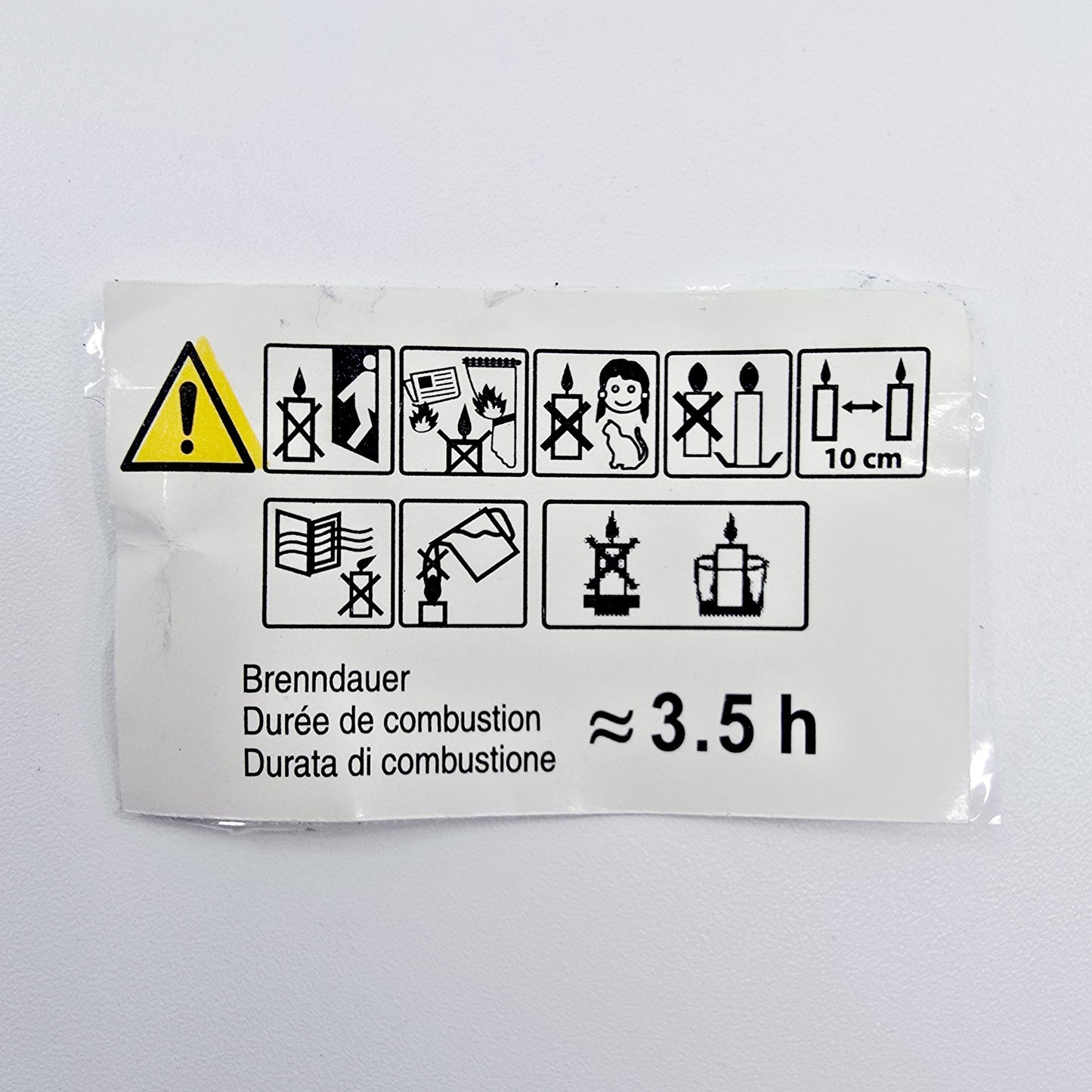 Bougie - Farfadet porte-bonheur